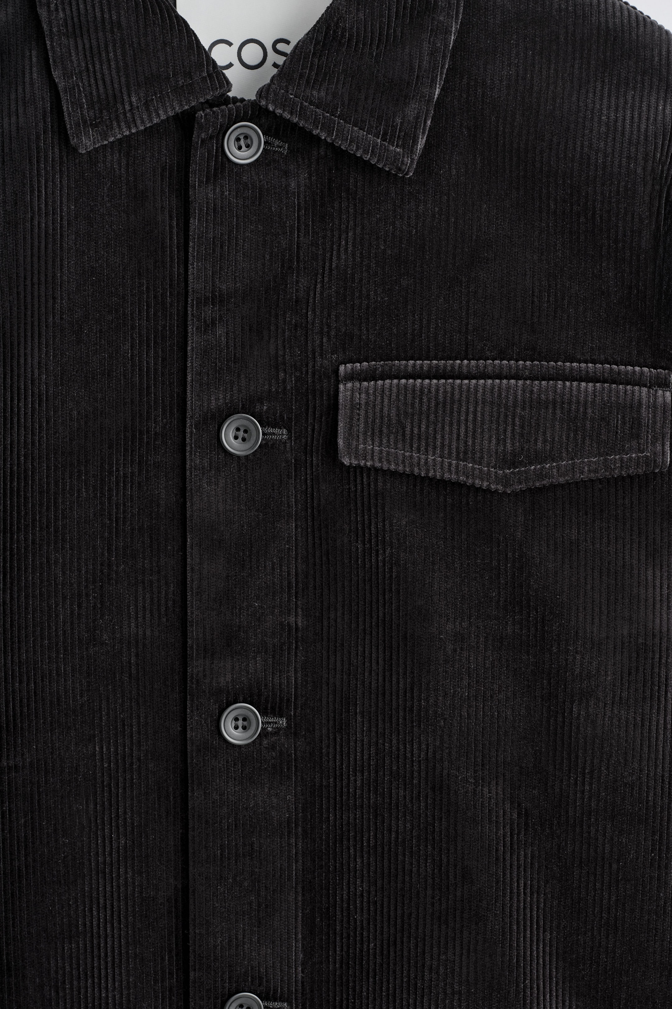 COTTON-CORDUROY OVERSHIRT