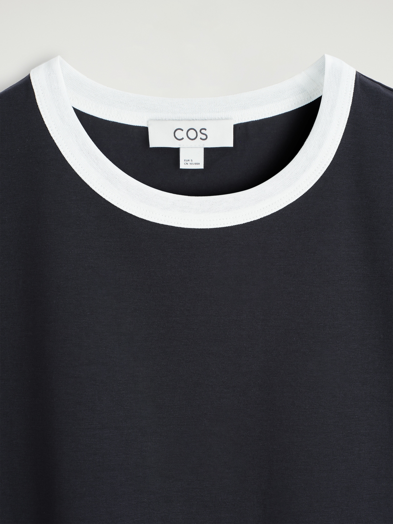T-SHIRT RINGER CON BORDI A CONTRASTO - BLU NAVY / BIANCO/BIANCO / MARRONE/BIANCO / RIGHE/NERO - 4