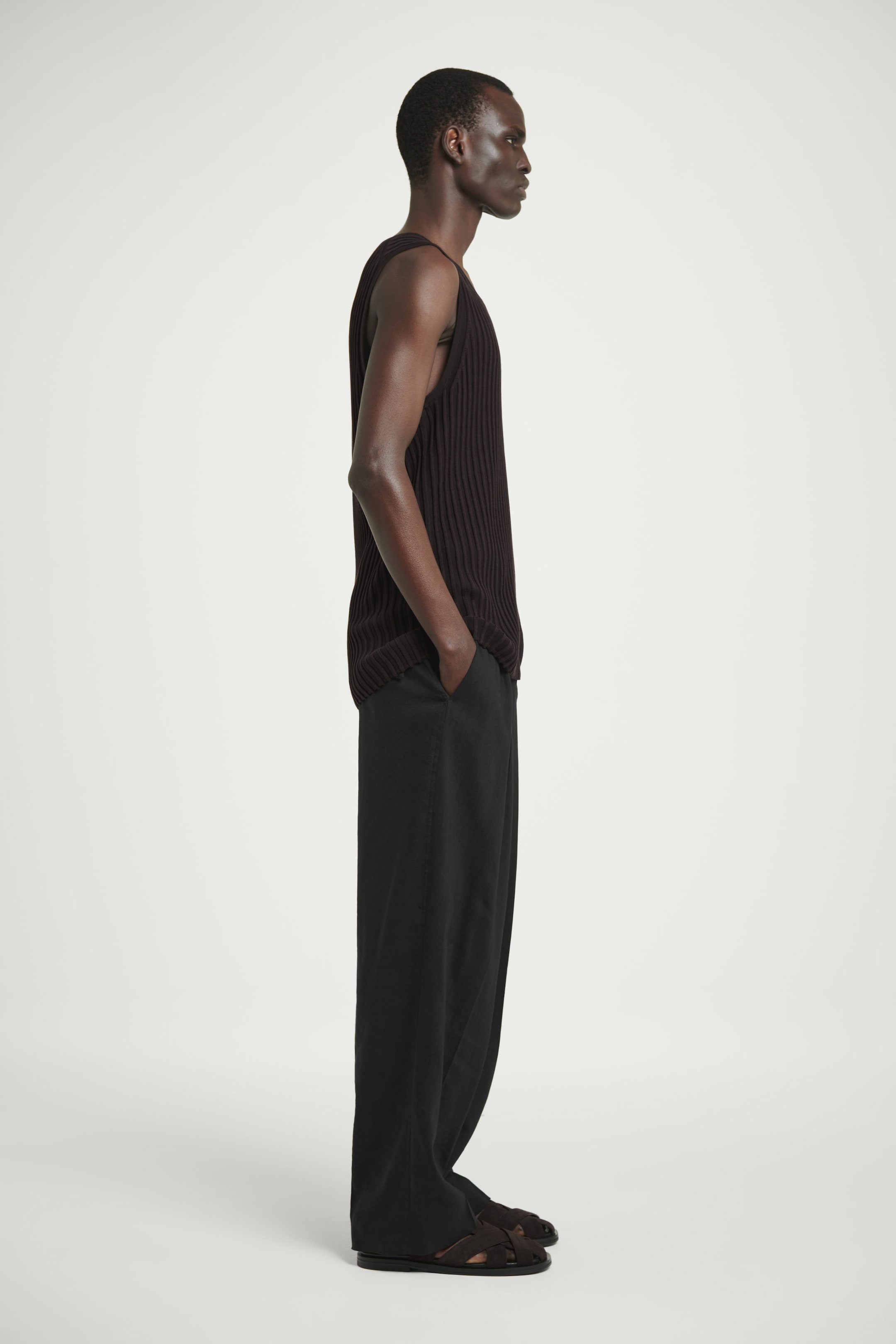SILK-COTTON VEST