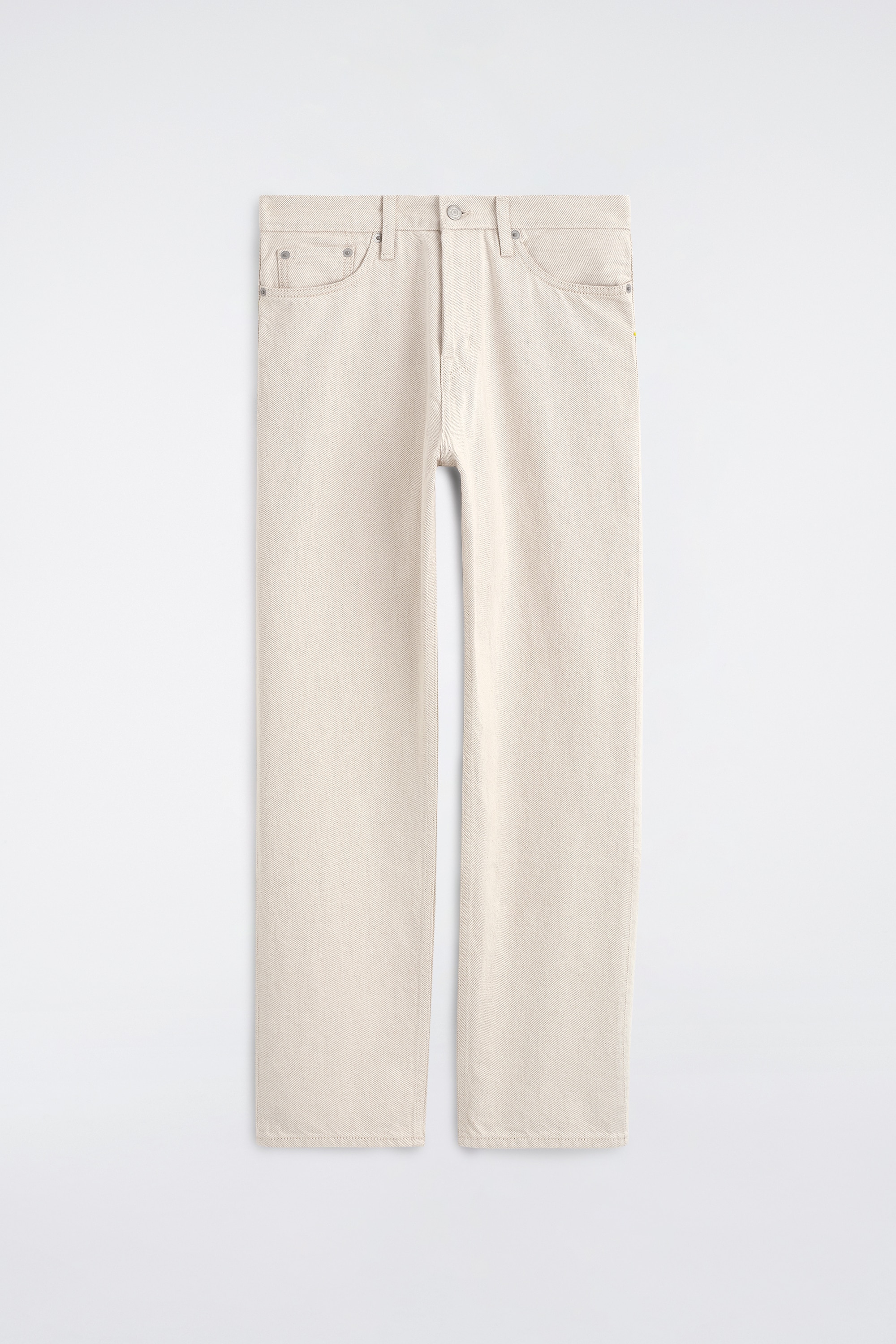 JEANS SIGNATURE A GAMBA DRITTA DAL TAGLIO REGOLARE - BEIGE/BLU VINTAGE/AZZURRO/NERO LAVATO