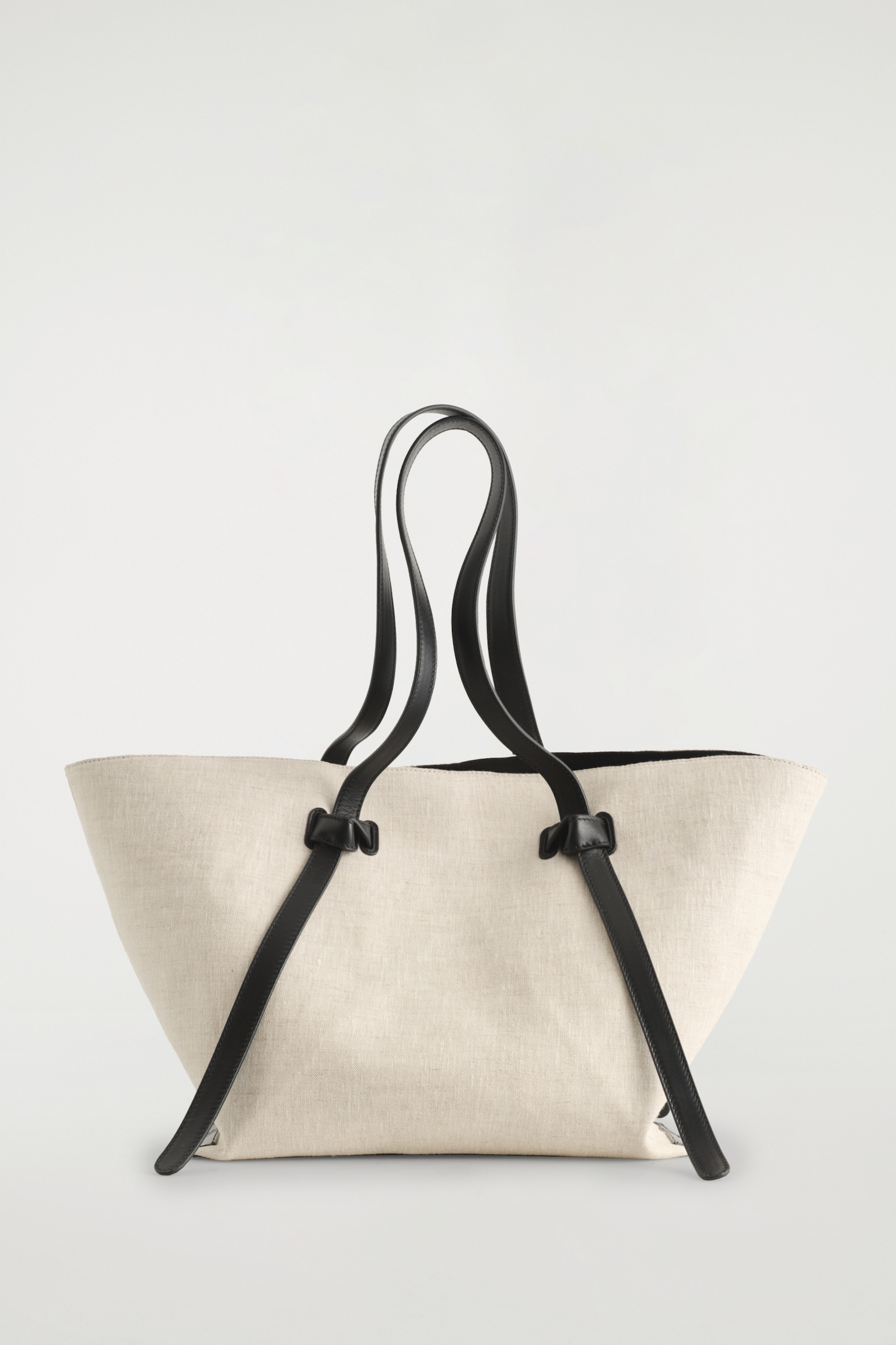 BOLSO TOTE PINCH - LINO - BEIGE - 2