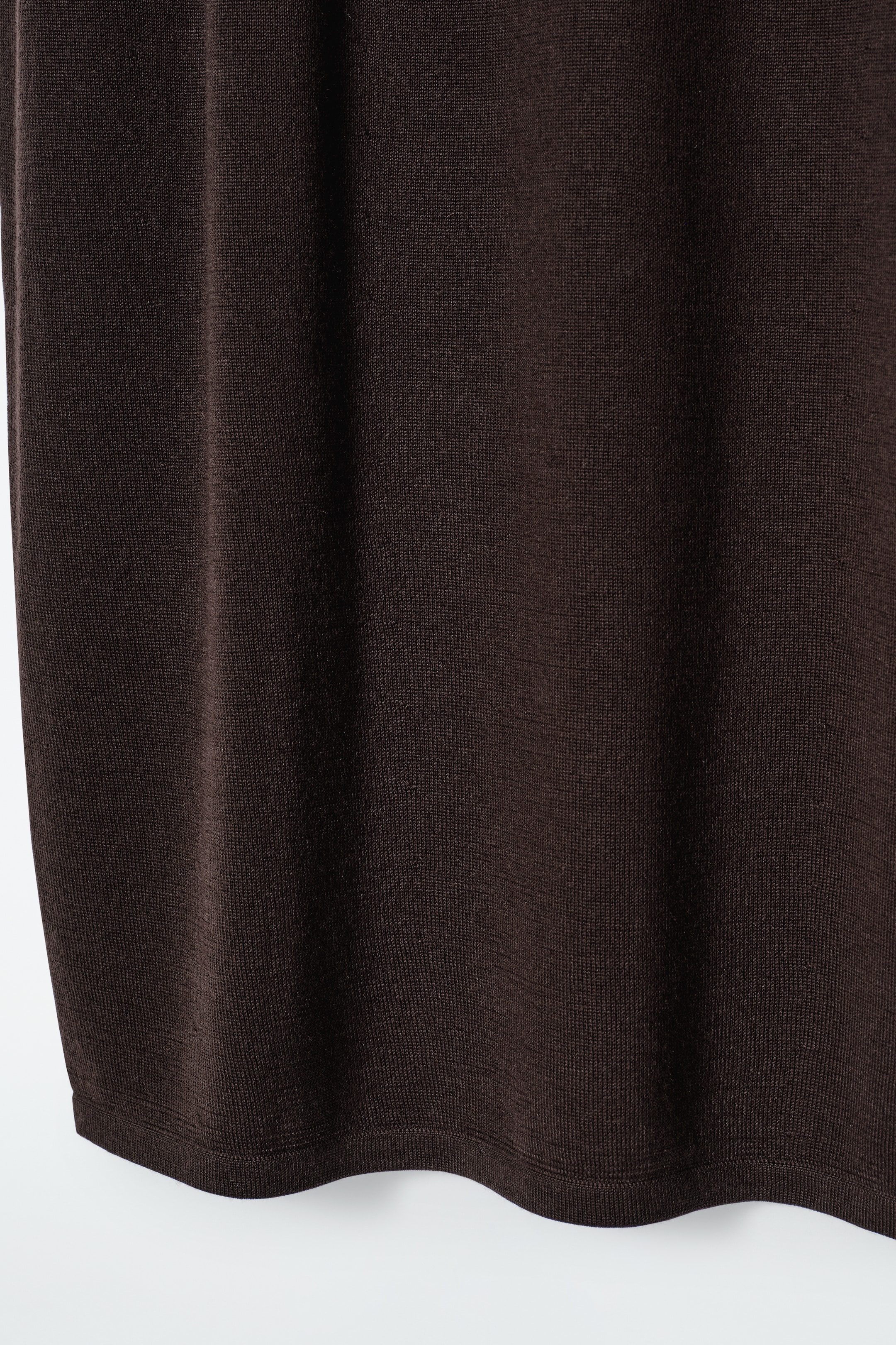 Grotere afbeelding bekijken: RONDE MERINOWOLLEN MAXIROK - DONKERBRUIN - DAMES | H&M BE 7