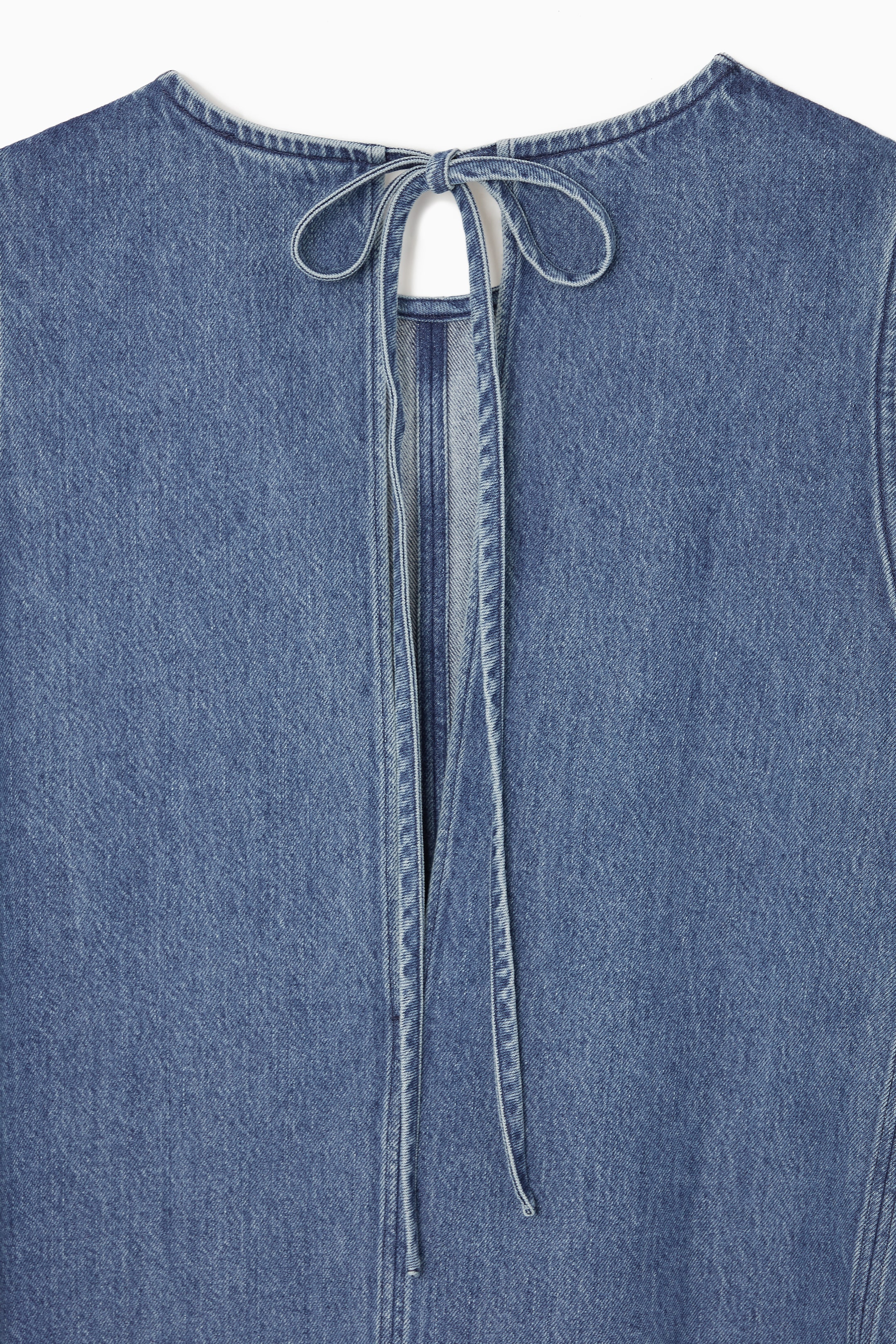 Agrandir l'image: ROBE BABY DOLL EN DENIM - BLEU - FEMME | H&M CH 2
