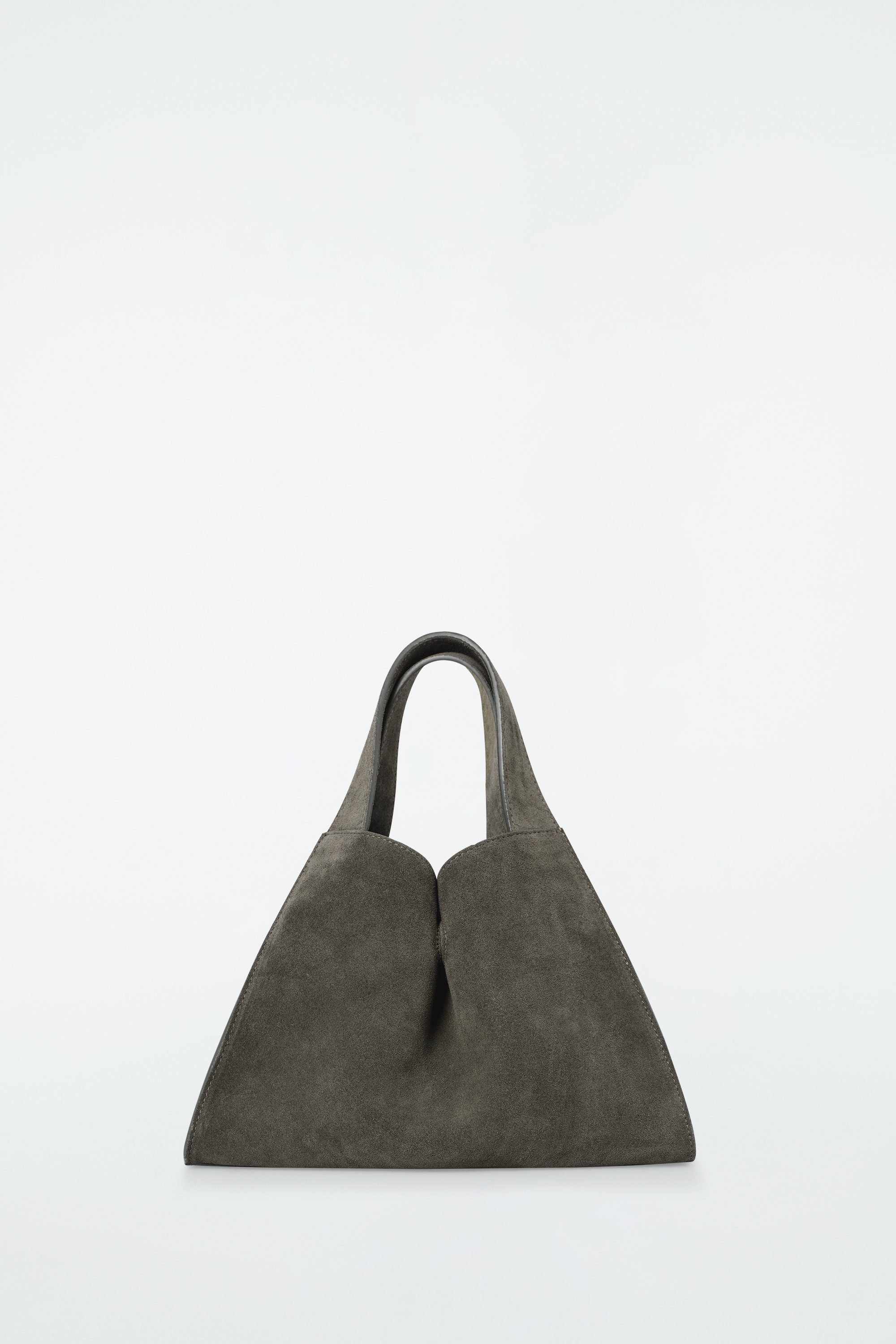 ALCOVE MINI TOTE BAG - SUEDE - MOSS GREEN | COS US