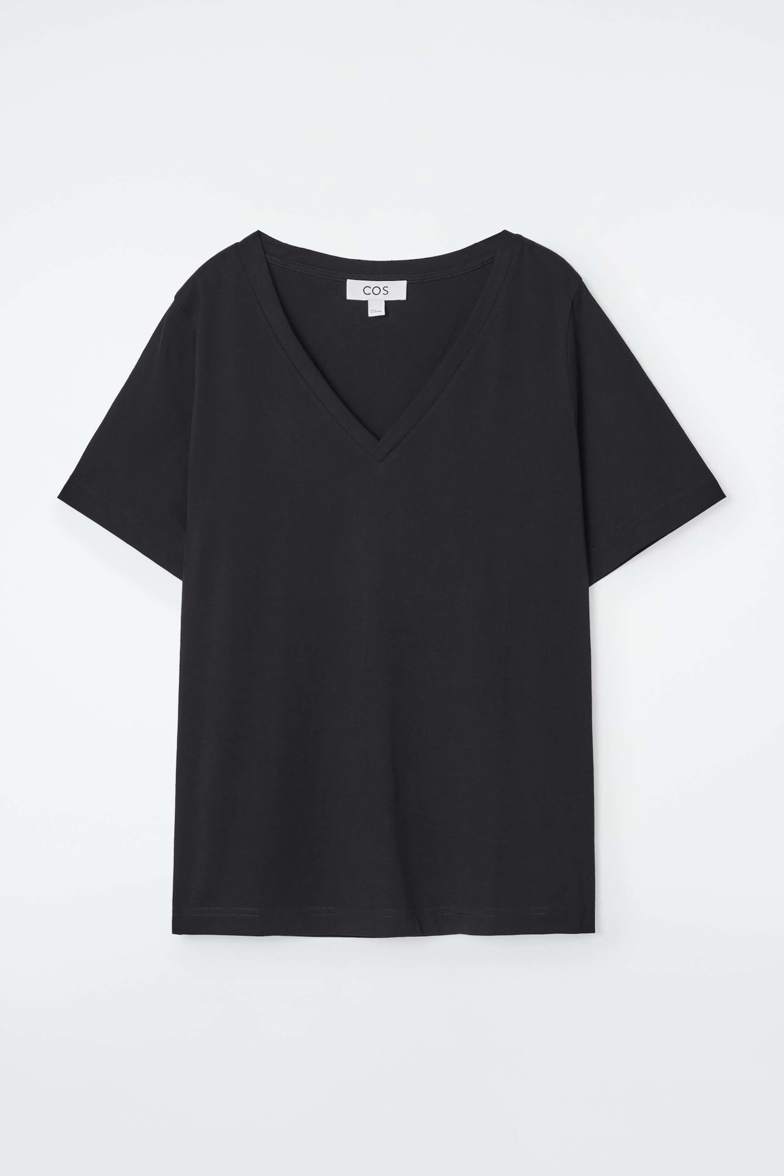 24/7 REGULAR V-NECK T-SHIRT - BLACK/WHITE/BLACK / WHITE / STRIPED - 5