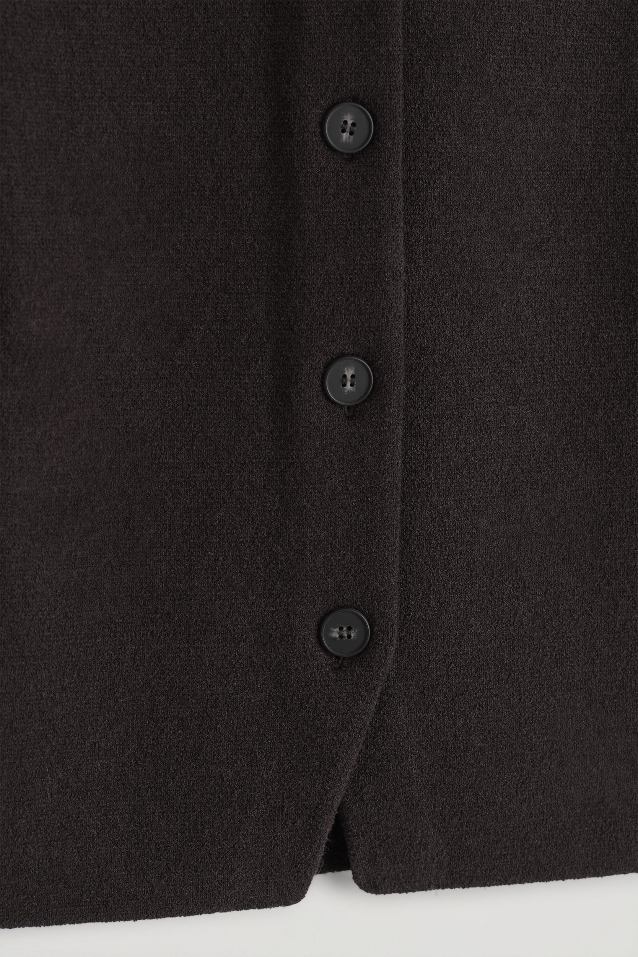 KNITTED COTTON VEST