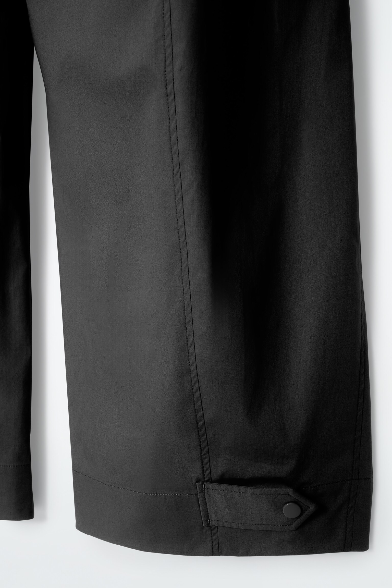 BARREL-LEG UTILITY TROUSERS - BLACK/KHAKI - 3