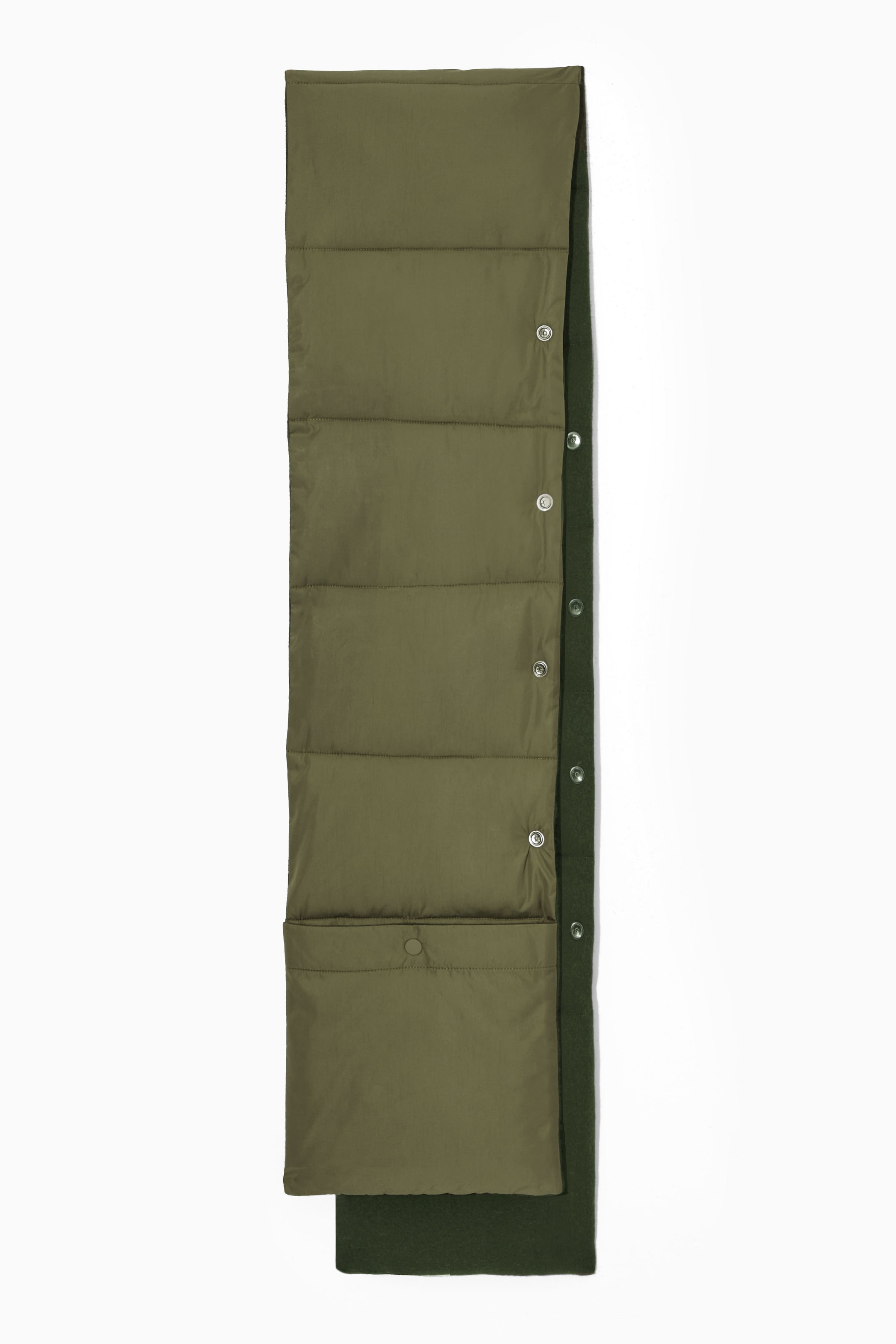 Grösseres Bild ansehen: WANDELBARER GEPOLSTERTER SCHAL - KHAKI - HERREN | H&M CH 1