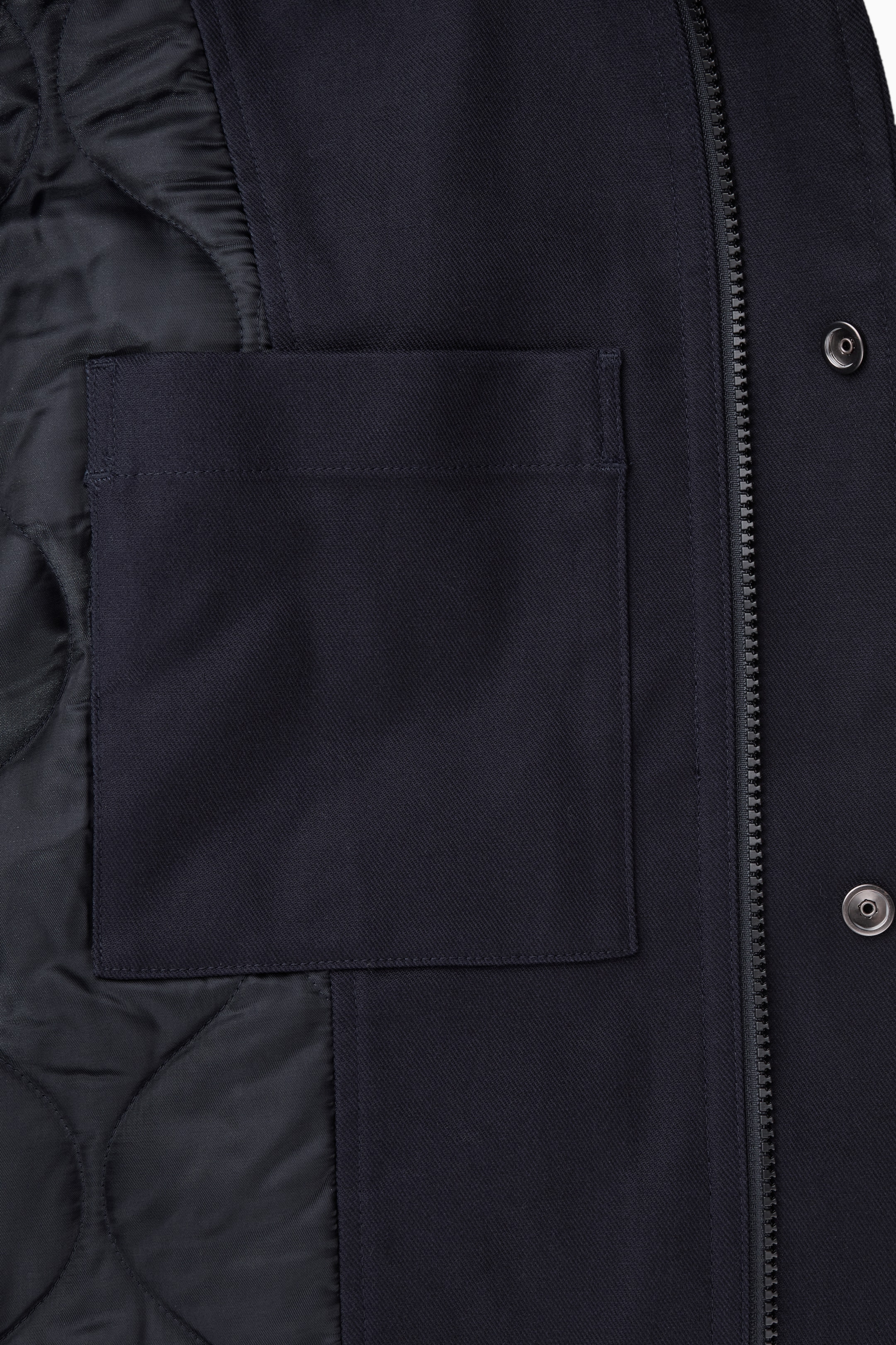 Grösseres Bild ansehen: GEPOLSTERTER PARKA MIT KAPUZE - NAVYBLAU - HERREN | H&M CH 2