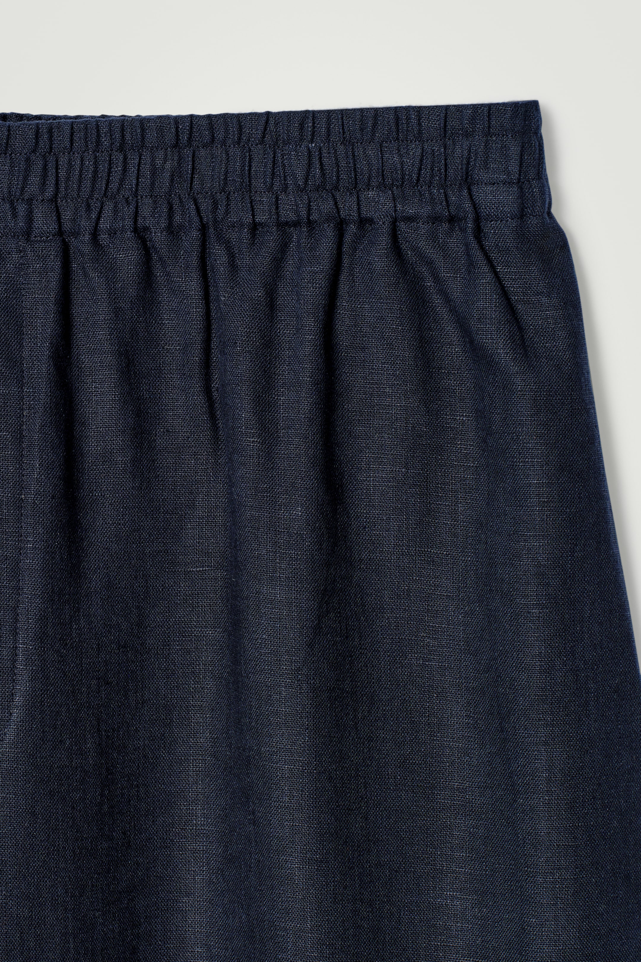 Ver imagen más grande: PANTALÓN ANCHO DE LINO CON CINTURA ELÁSTICA - AZUL MARINO - HOMBRE | H&M ES 8