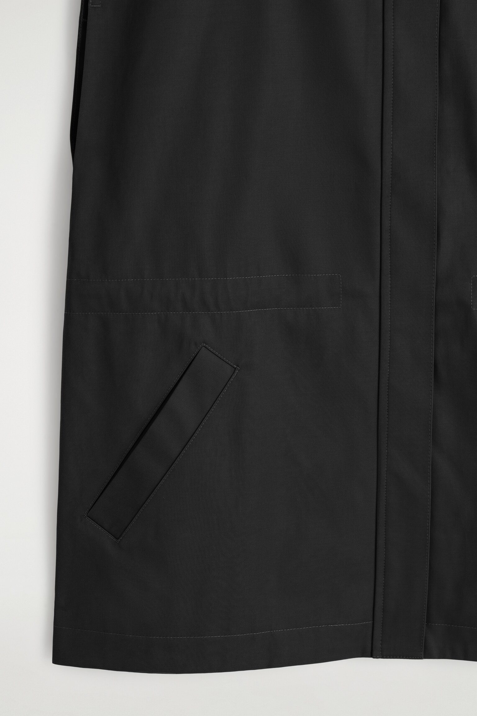 GILET UTILITY CON COLLO A LUPETTO - NERO/KAKI - 3