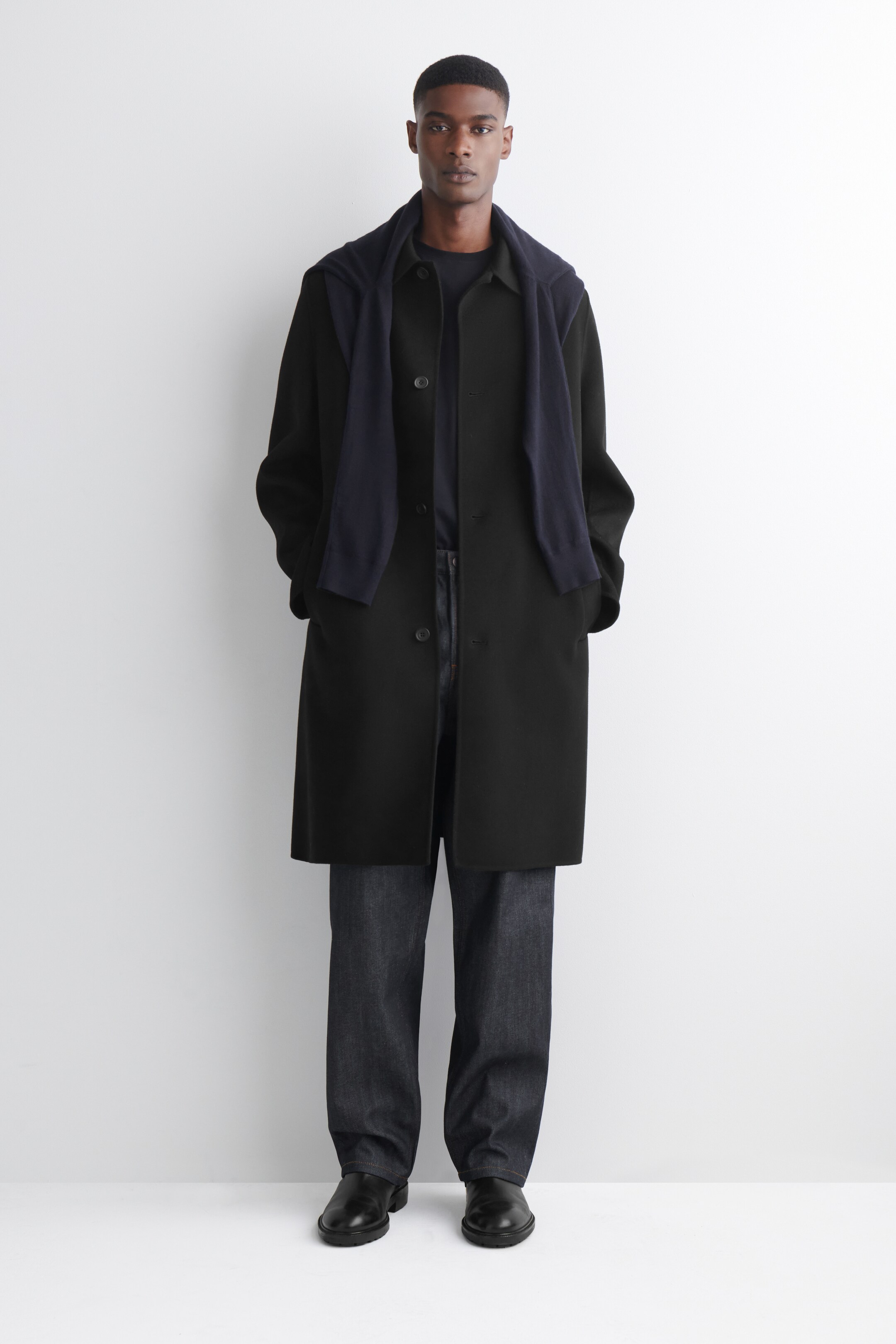 Ingrandisci l'immagine: COTTON CREW-NECK T-SHIRT - NAVY - UOMO | H&M CH 4