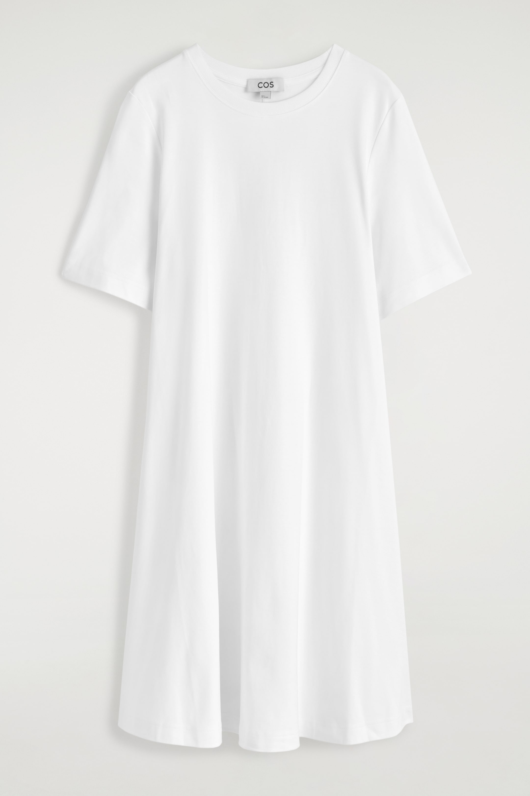 Größeres Bild anzeigen: KURZES T-SHIRT-KLEID IN A-LINIE - WEISS - Ladies | H&M AT 5