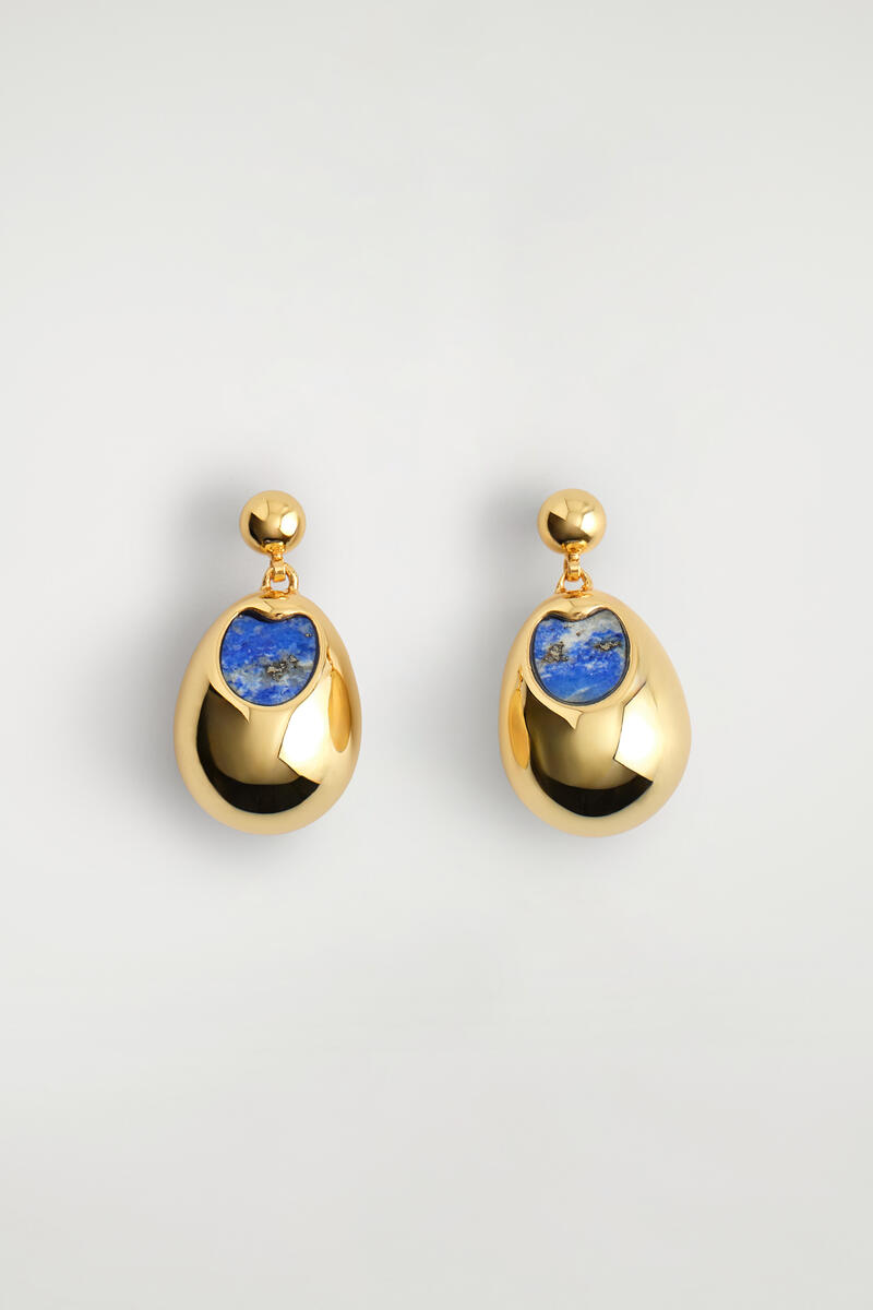 Lapis Lazuli Drop Earrings