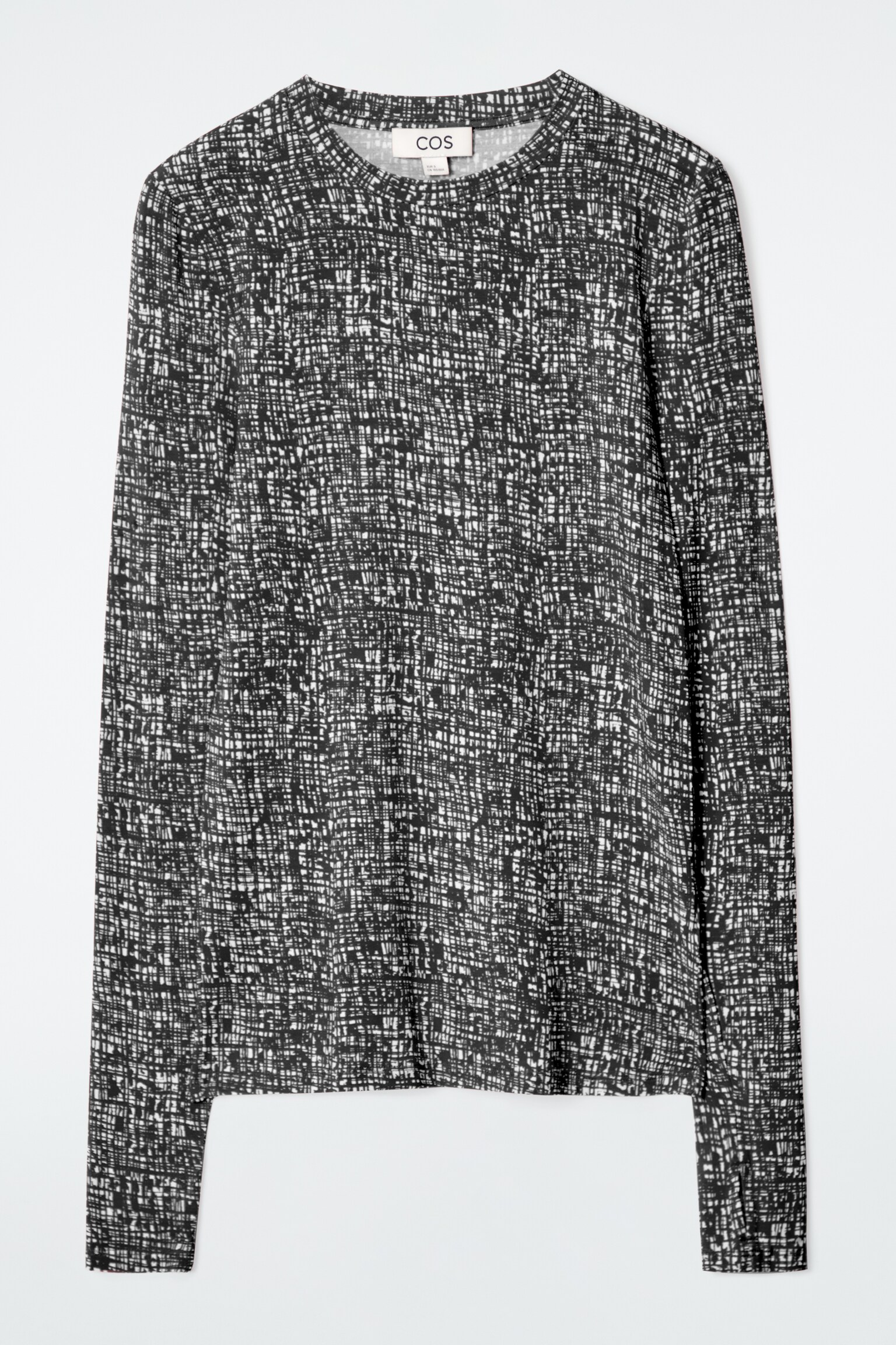 HAUT SLIM LÉGER À MANCHES LONGUES - NOIR / BLANC/GRIS CHINÉ/NOIR/Blanc/ROUGE PROFOND/VERT FONCÉ/BRUN / RAYURES - 2