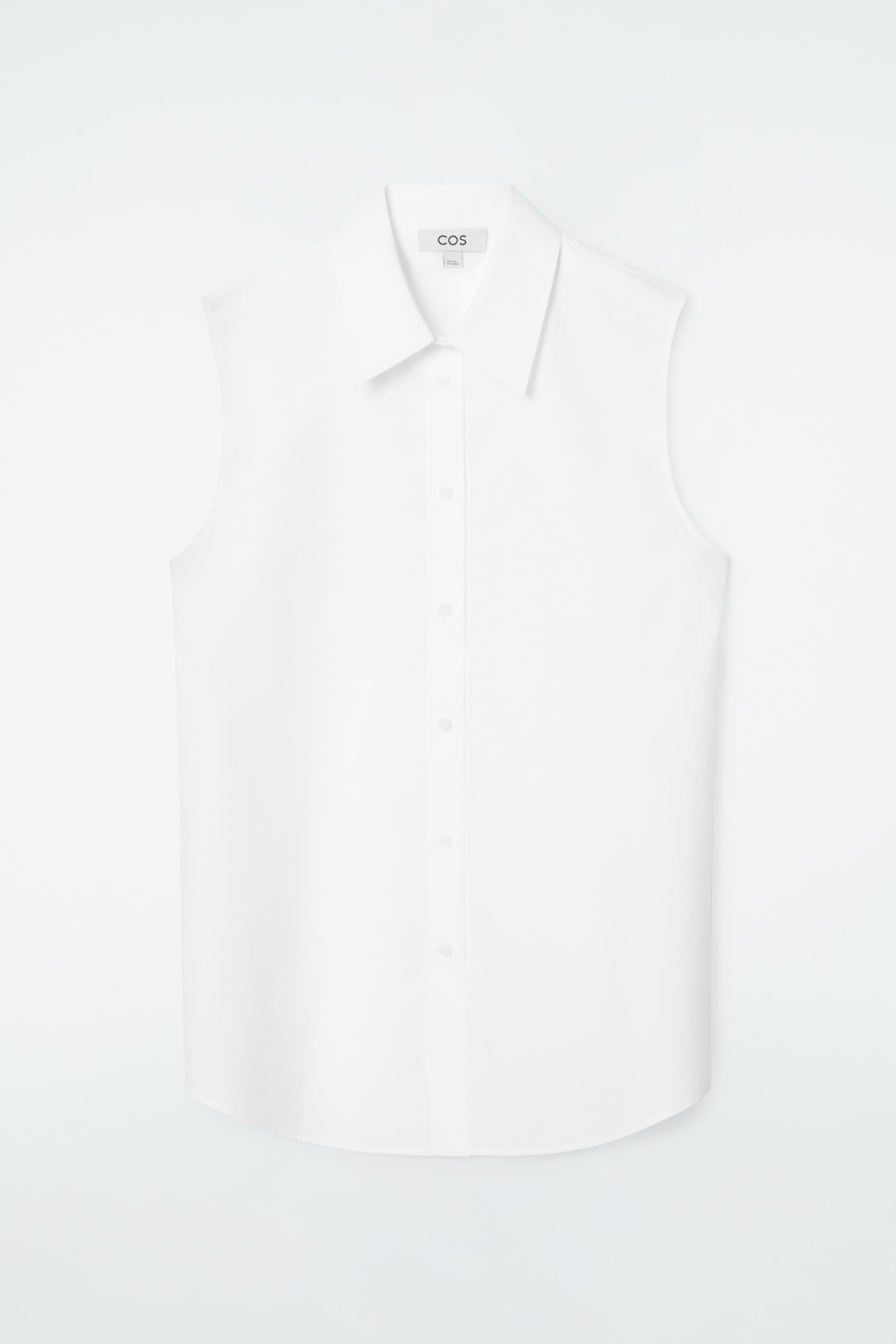 Grösseres Bild ansehen: ÄRMELLOSES HEMD MIT OFFENER RÜCKSEITE - WEISS - DAMEN | H&M CH 1