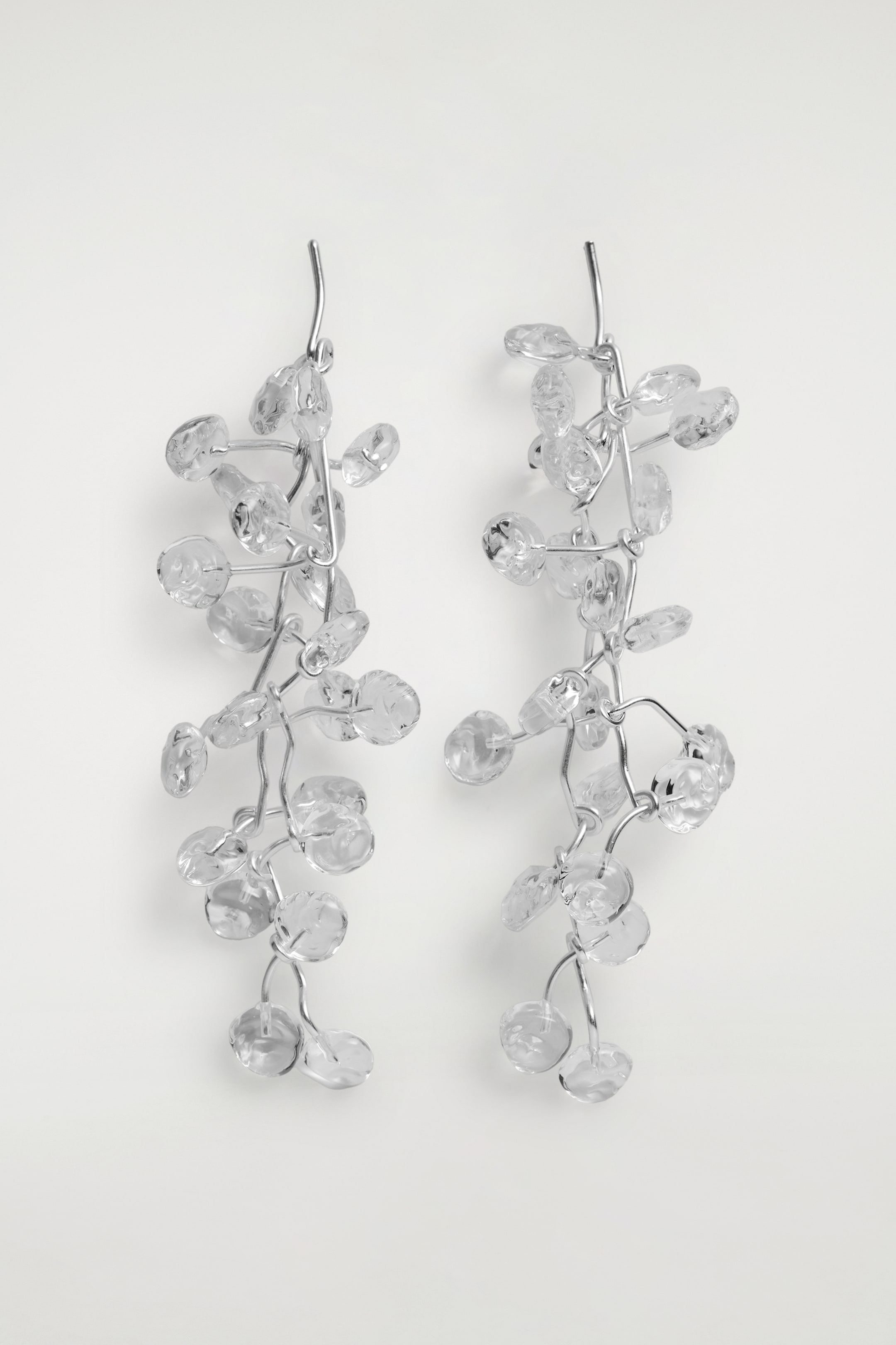 Grotere afbeelding bekijken: cascaderende oorbellen - CLEAR / ZILVER - DAMES | H&M BE 3