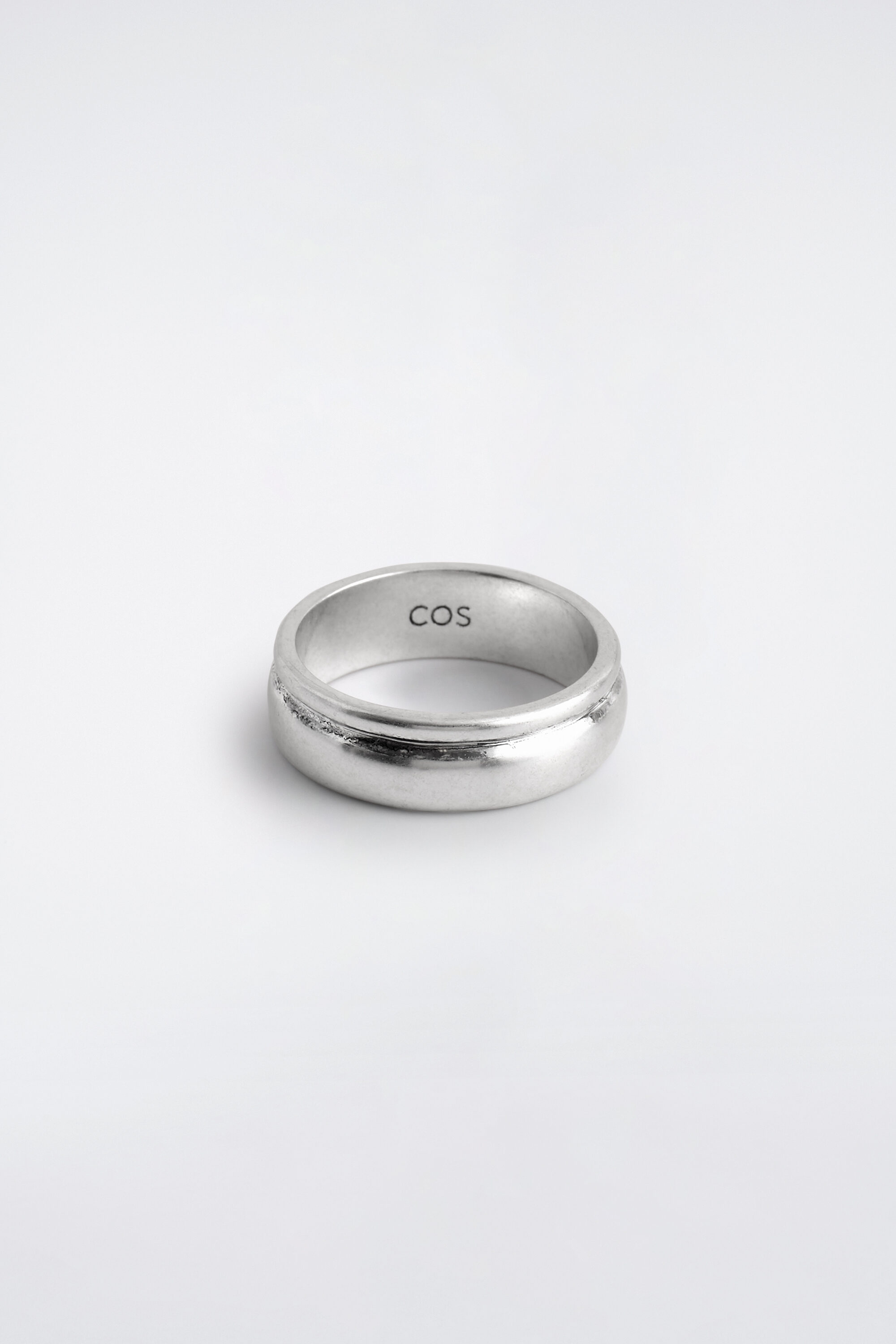 DOUBLE-BAND RING - SILVER | COS US
