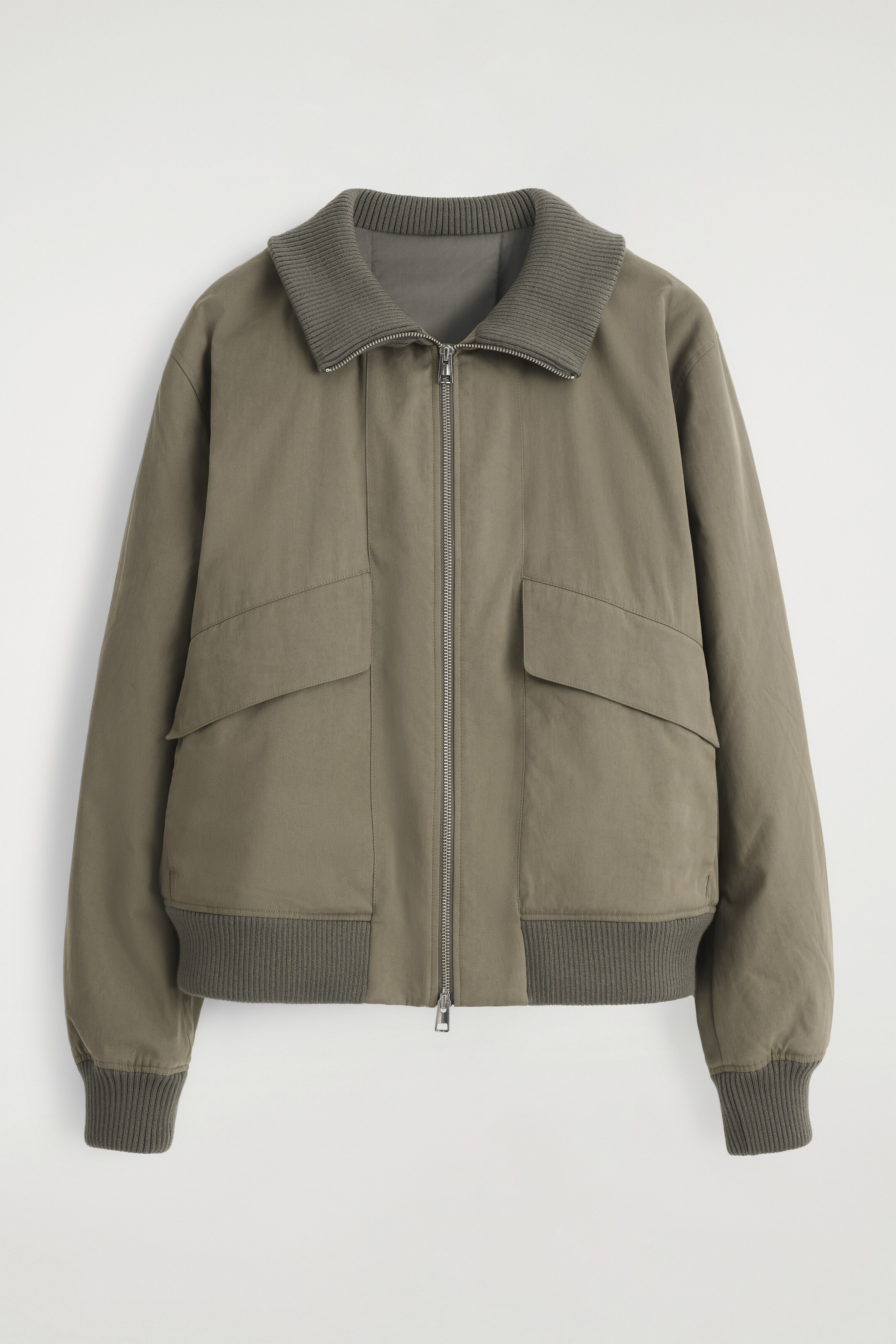 Visualizza immagine più grande: GIACCA DA AVIATORE IN COTONE IMBOTTITO - PIETRA - UOMO | H&M IT 6