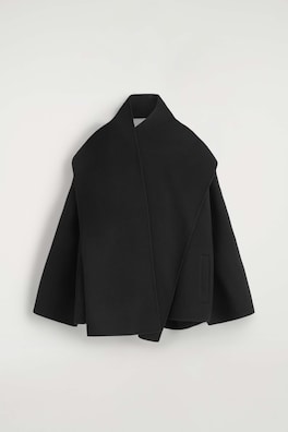 SCARF JACKET — BLACK 11
