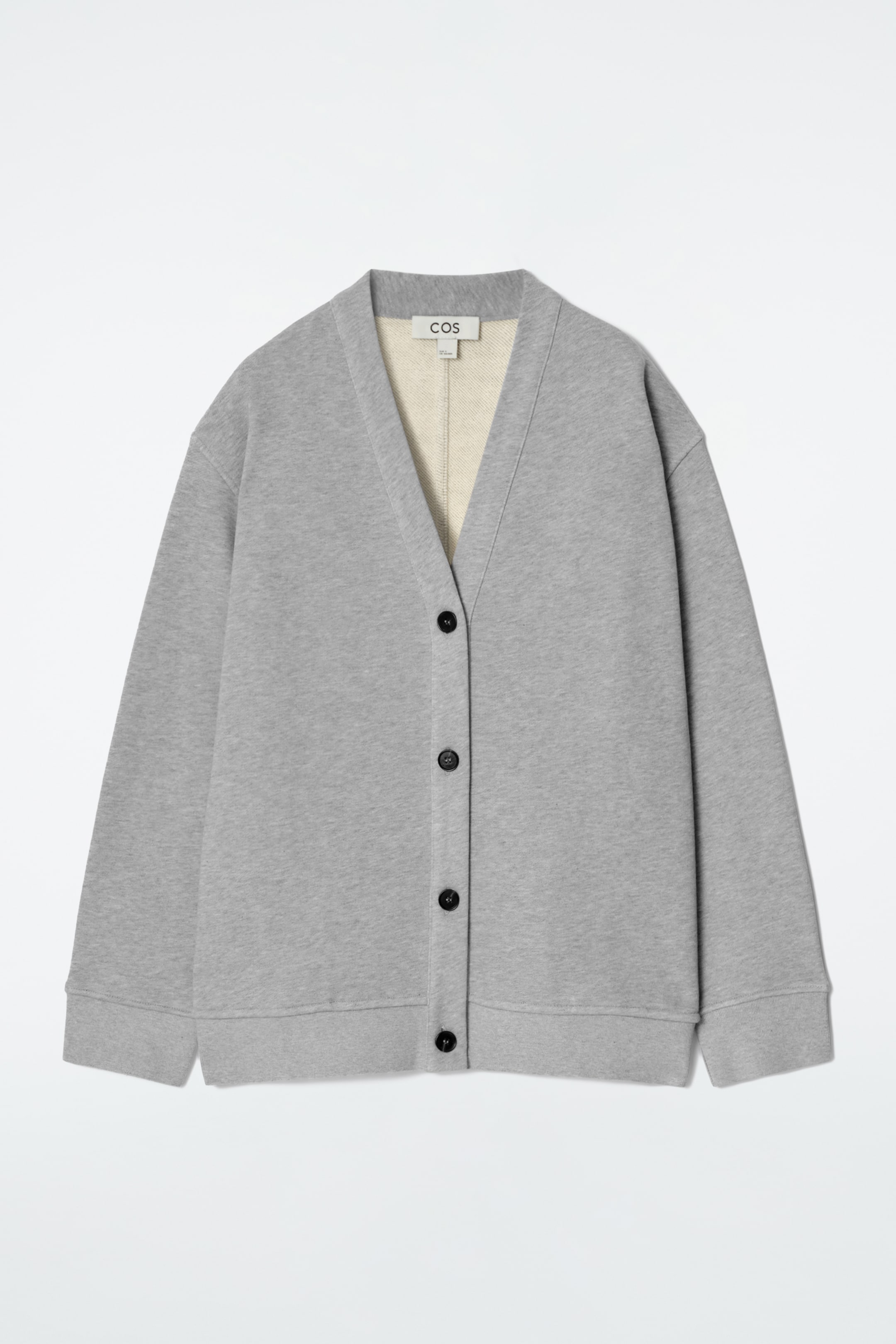 Visualizza immagine più grande: CARDIGAN IN JERSEY CON SCOLLO A V - GRIGIO MÉLANGE - DONNA | H&M IT 7