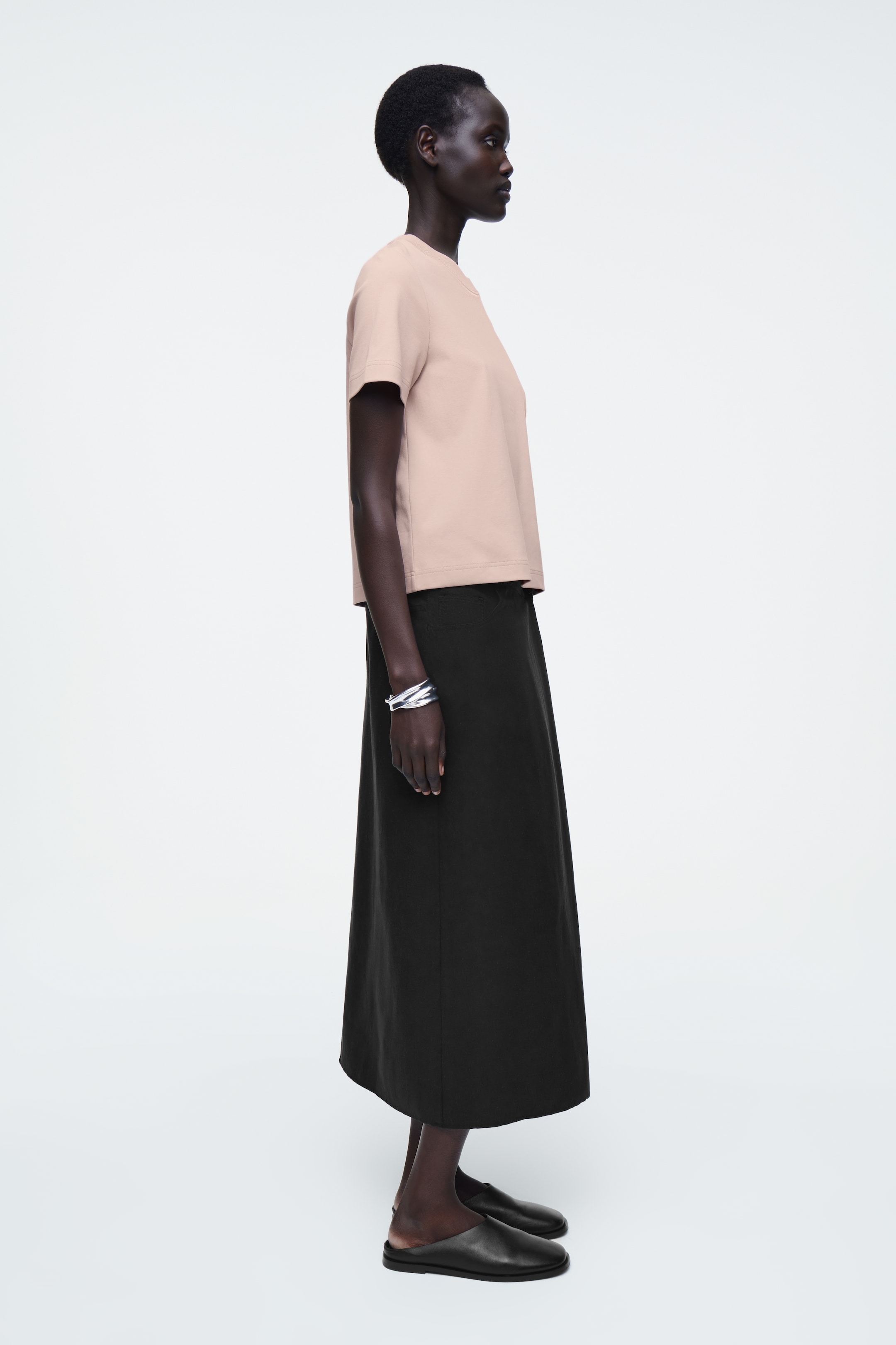 Agrandir l'image: T-SHIRT REGULAR ÉLÉGANT - ROSE CLAIR - FEMME | H&M FR 3
