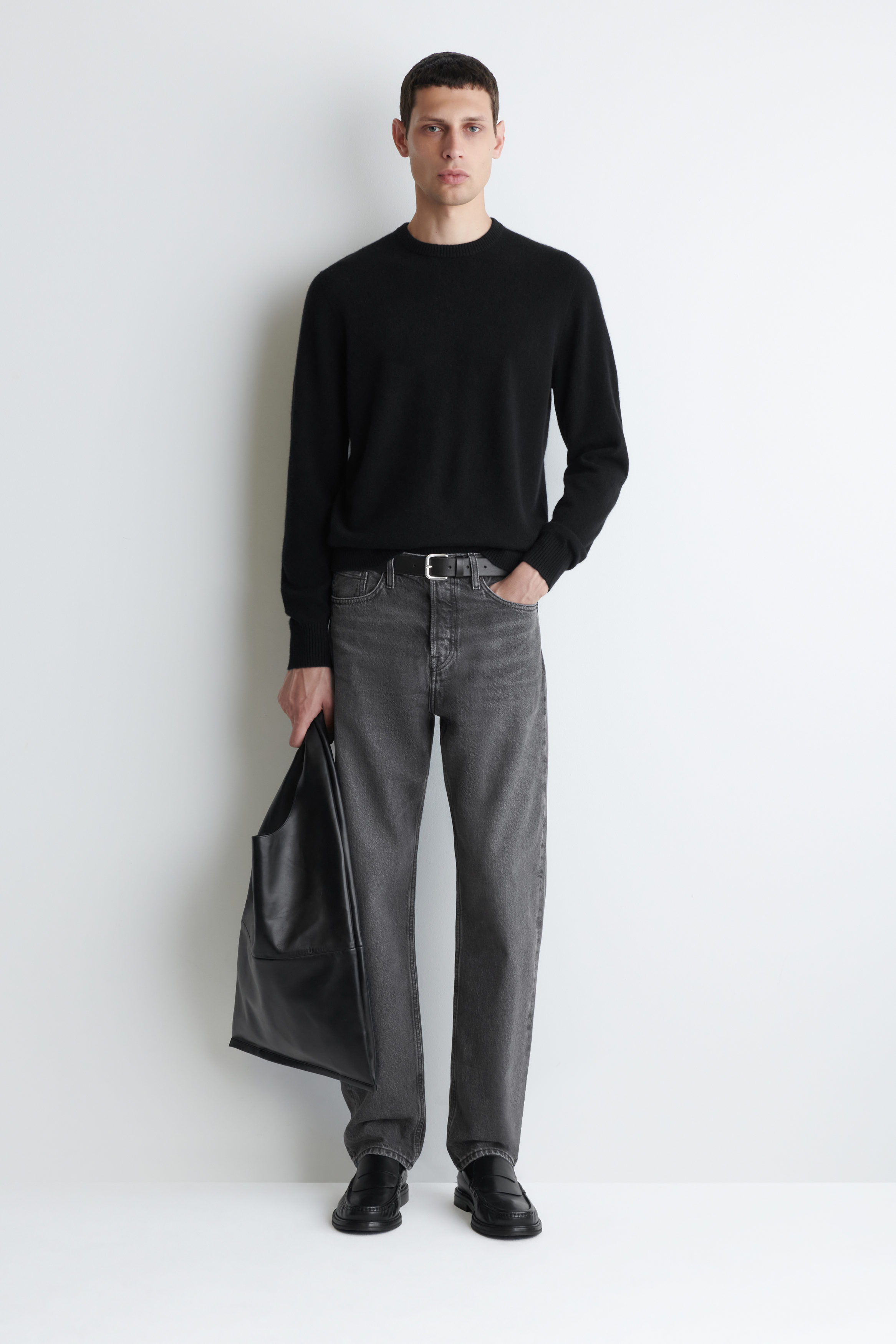 【SCENERITY】22SS★ Straight Black Jeans Coated Marilyn Straight Jeans - Black Coated Black | NYDJ