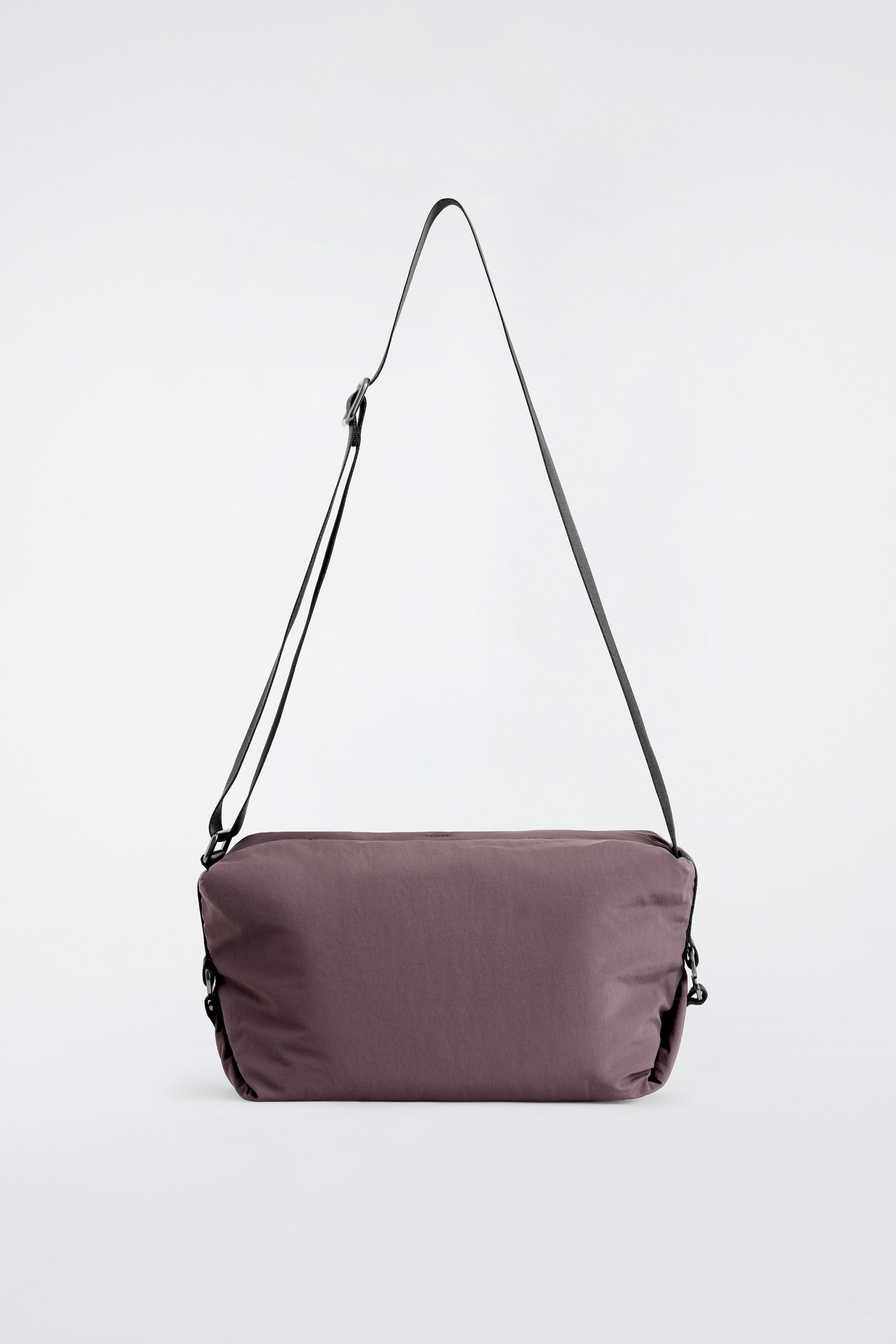 SAC À BANDOUÈRE EN NYLON AVEC DÉTAILS EN SANGLE
