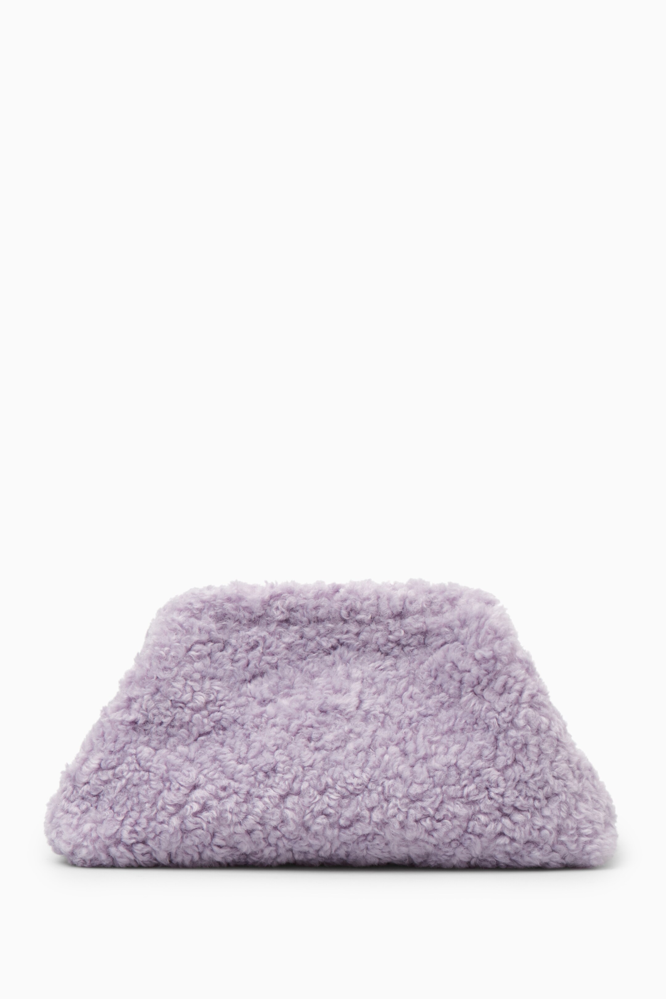 View larger image: OVERSIZED FRAMED CLUTCH - TEDDY - LILAC - Ladies | H&M GB 1
