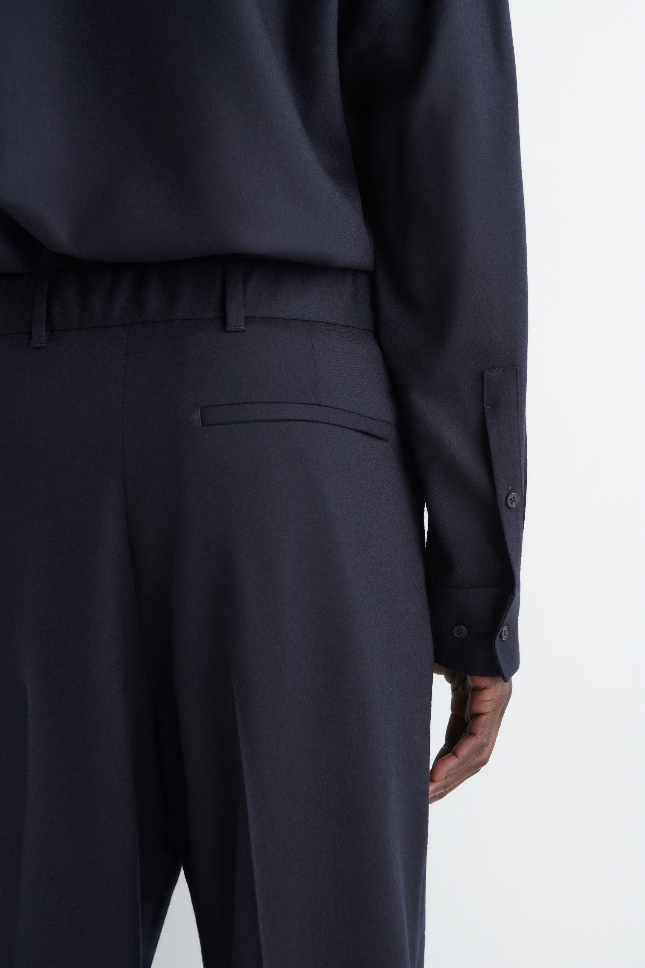 WOOL-FLANNEL PANTS