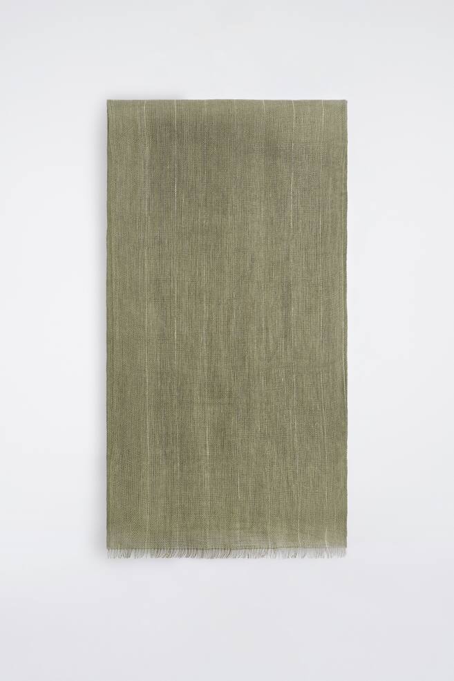 LEINENSCHAL MIT FRANSEN - KHAKI/GESTREIFT/BEIGE/GESTREIFT - 1