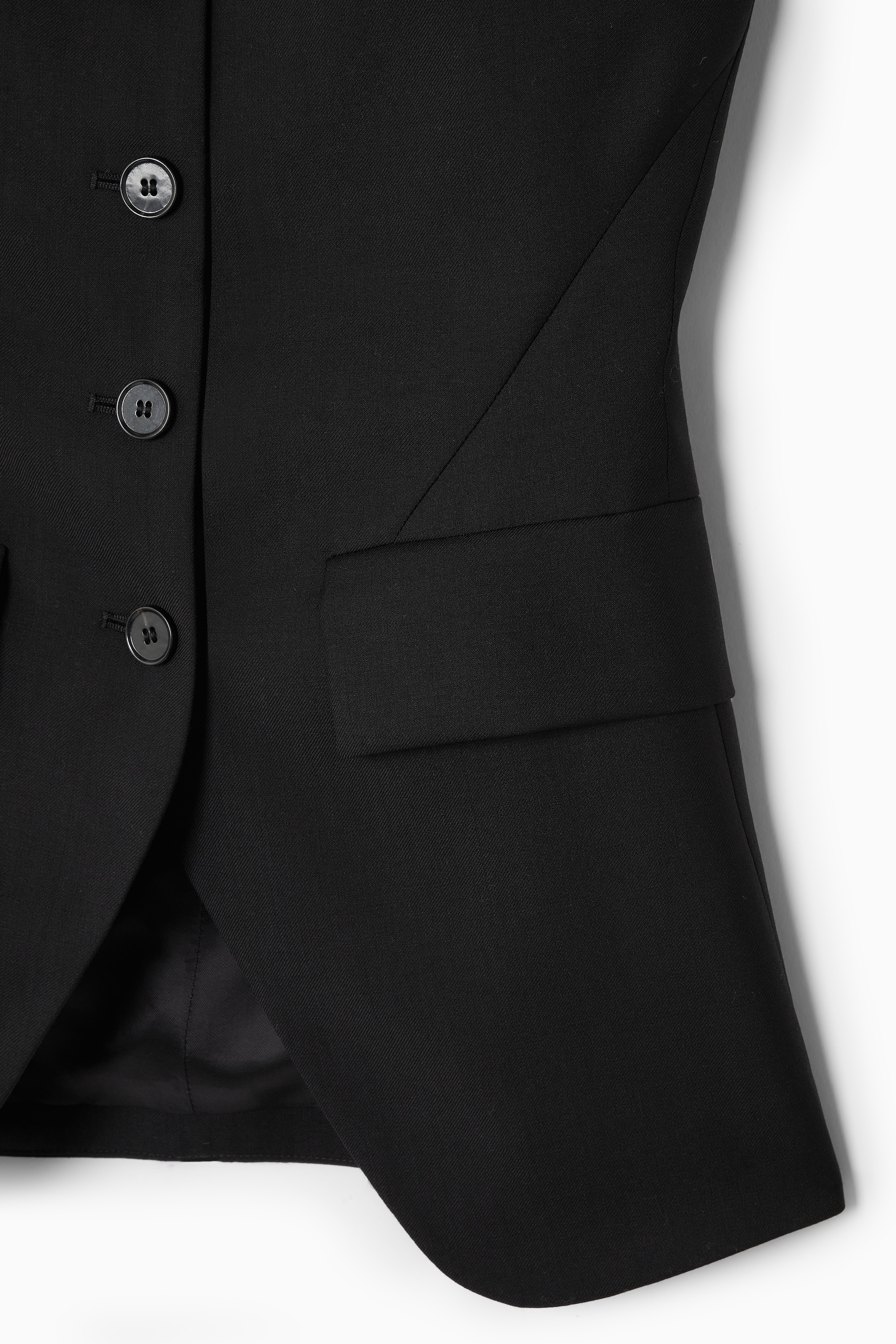 View larger image: TAILORED WAISTCOAT BUSTIER - BLACK - Ladies | H&M GB 2