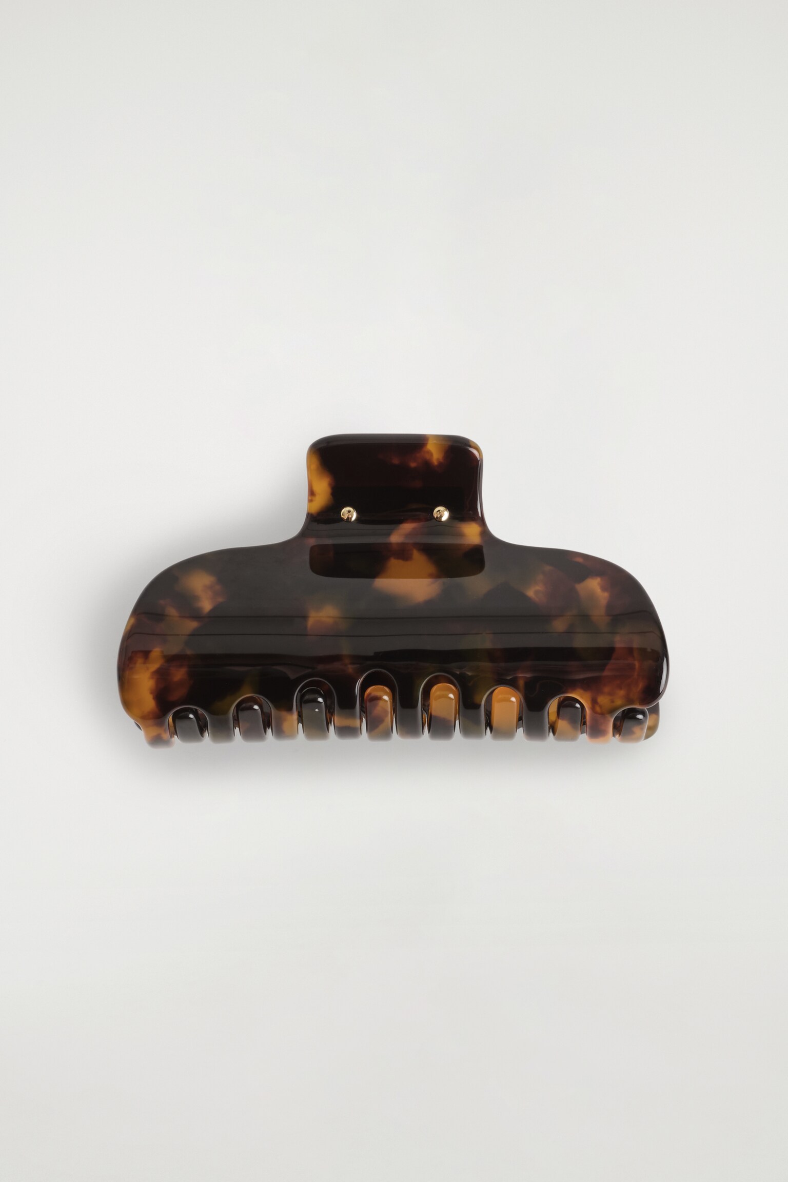 CLAW HAIR CLIP - TORTOISESHELL/RED - 2