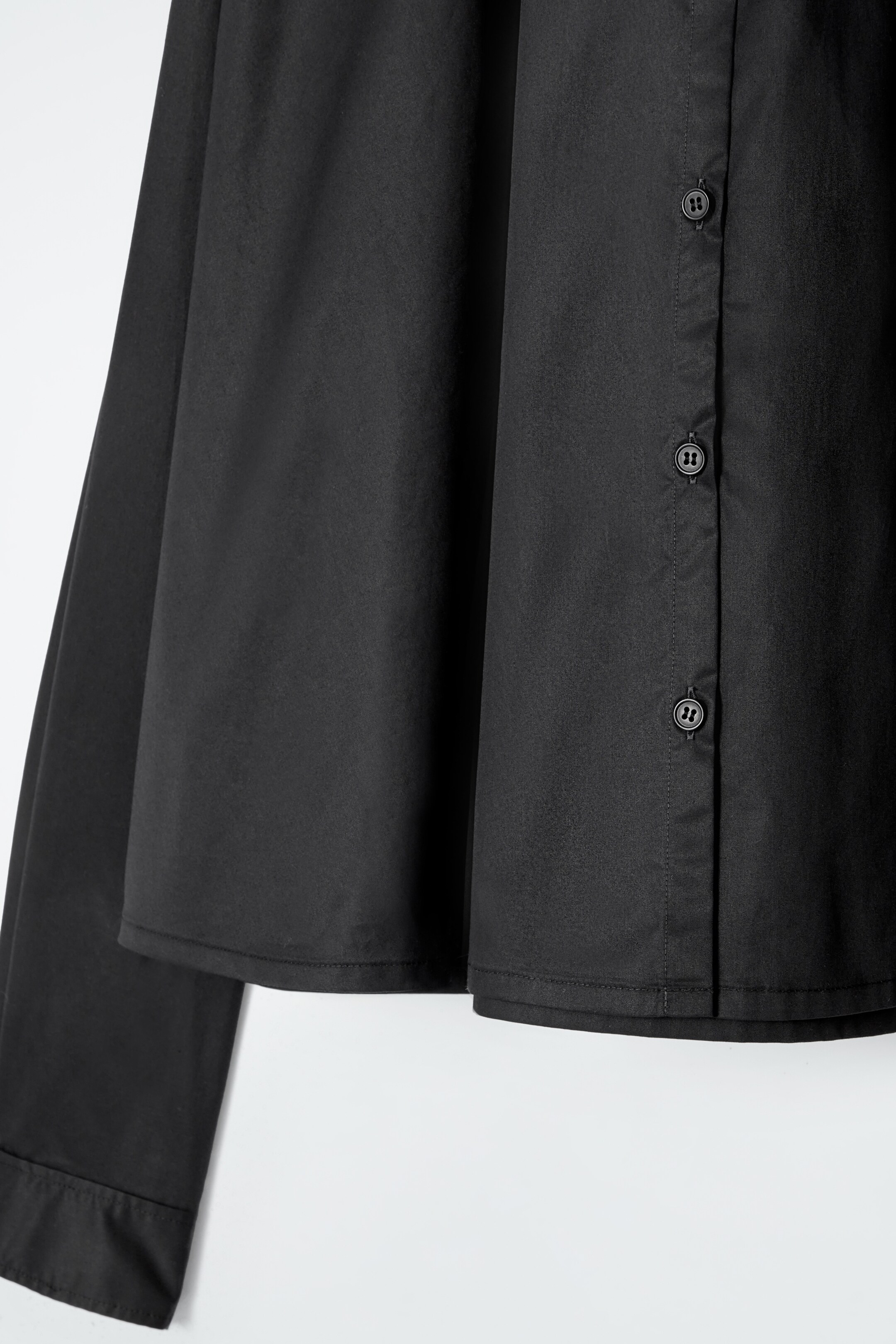 Agrandir l'image: CHEMISE DÉCONTRACTÉE ÉVASÉE EN COTON - NOIR - FEMME | H&M FR 7