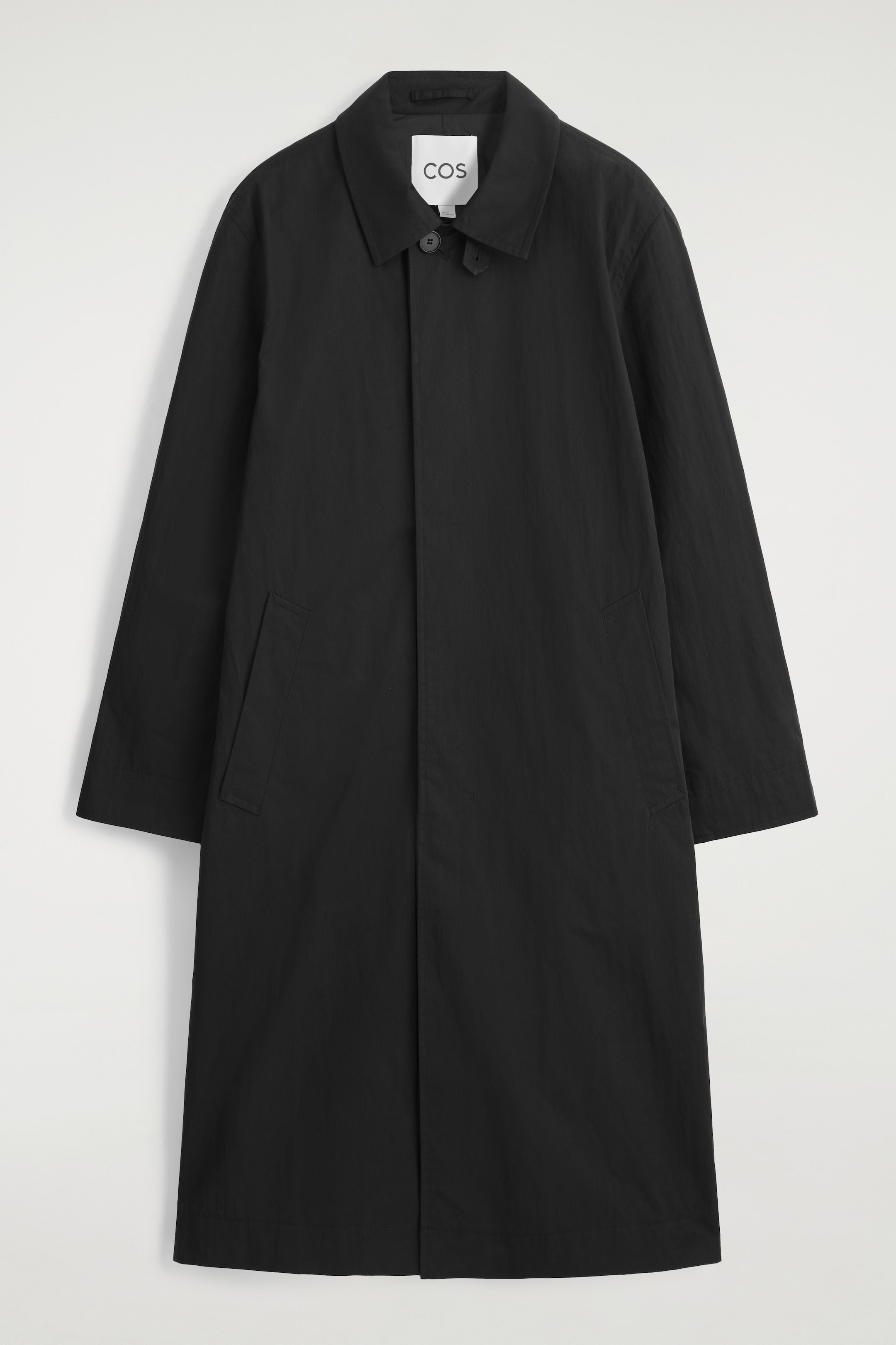 Grösseres Bild ansehen: BAUMWOLL-TRENCHCOAT - SCHWARZ - HERREN | H&M CH 7