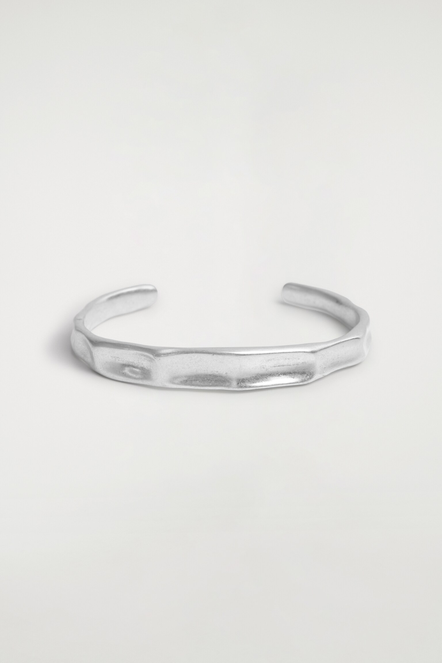 BRACELET JONC MARTELÉ - ARGENTÉ - 2