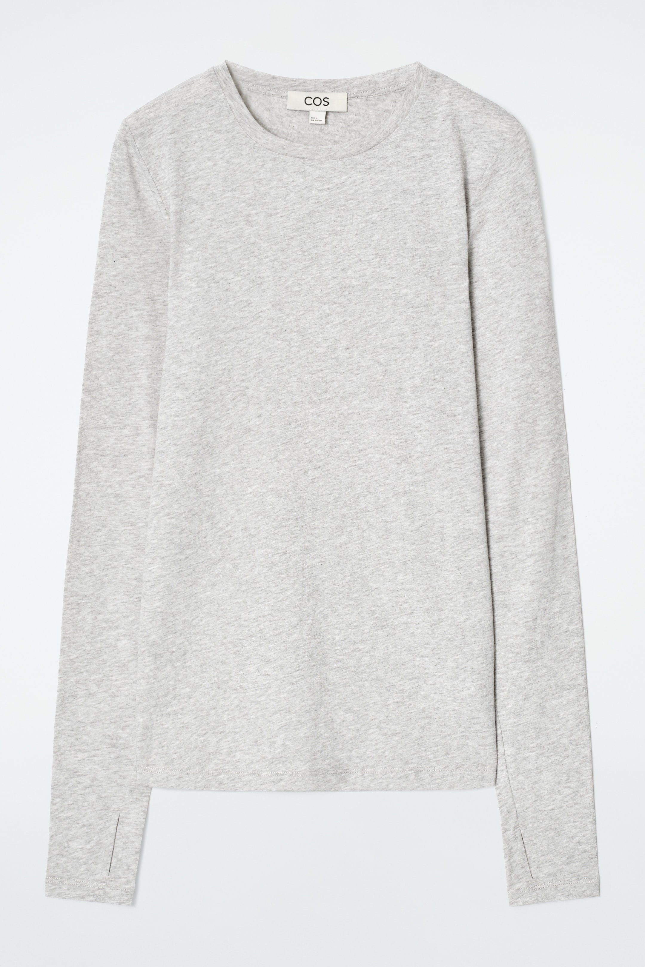 Vezi imaginea mai mare: Bluză subțire, ușoară, cu mâneci lungi - GRI MELANJ - FEMEI | H&M RO 6