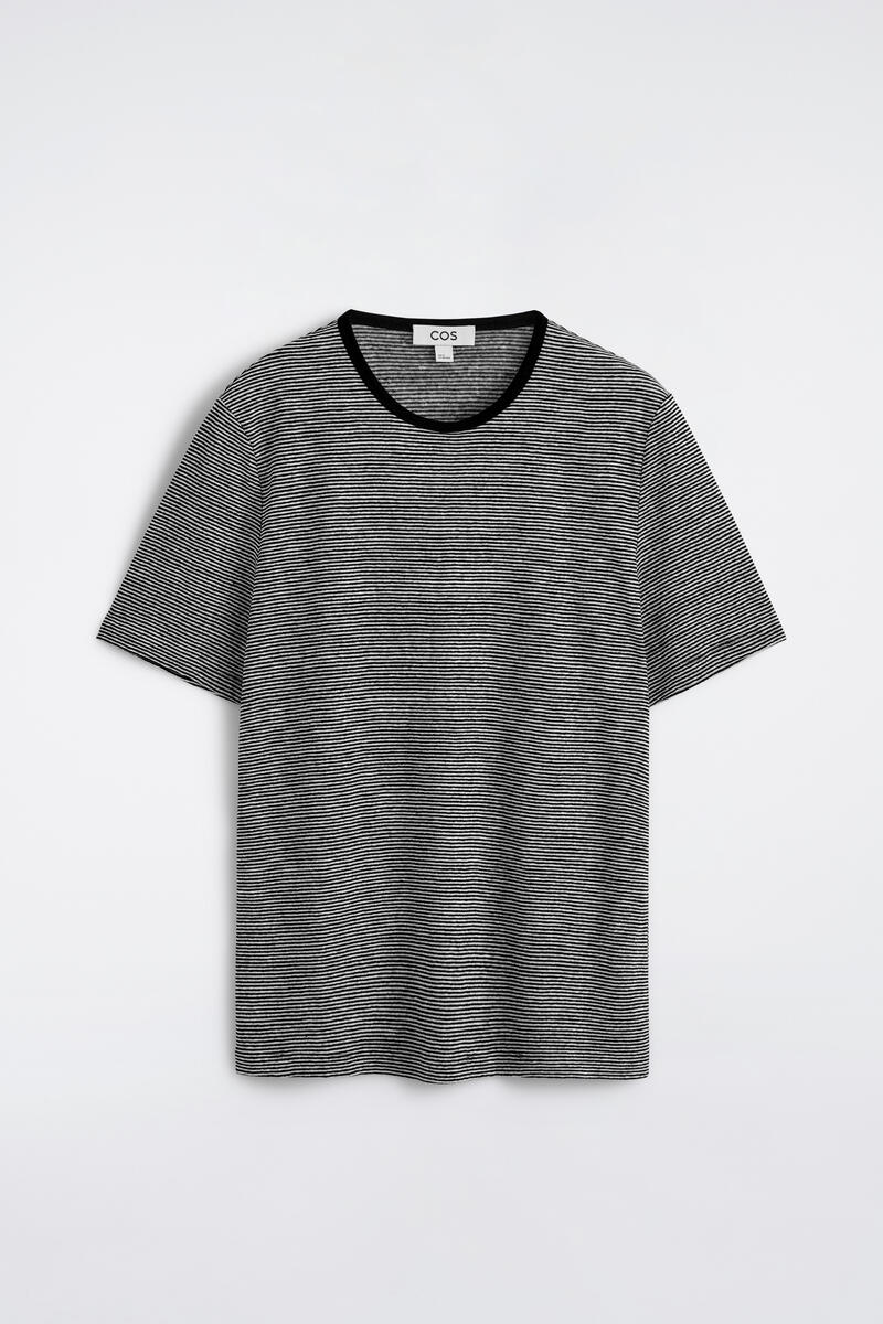 Linen-Jersey T-Shirt