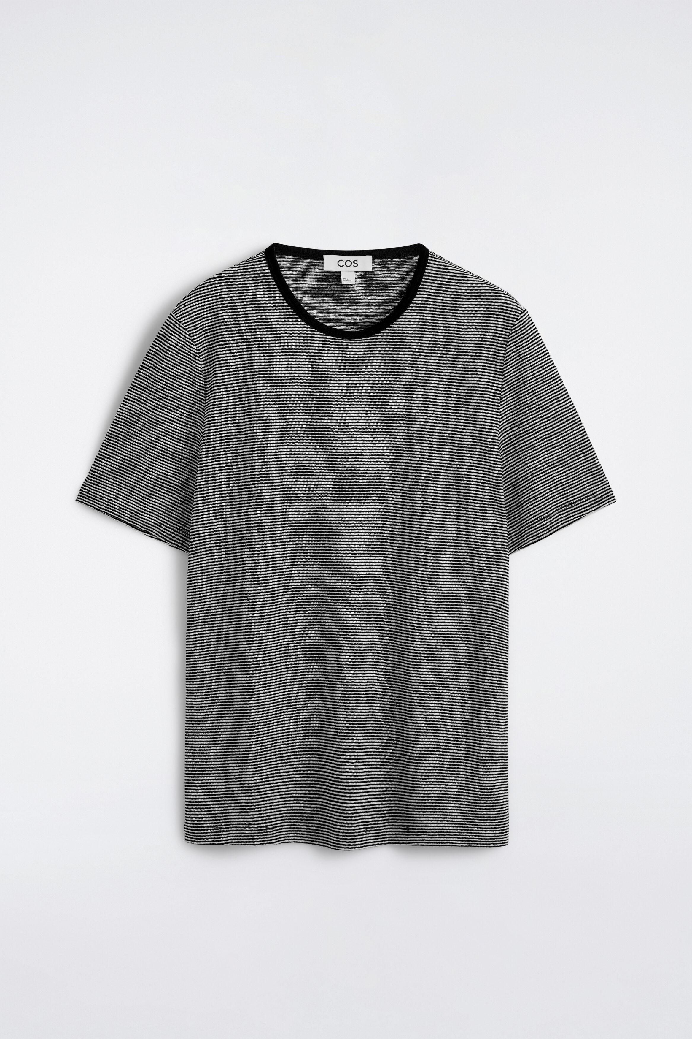 LINEN-JERSEY T-SHIRT - thumbnail 6