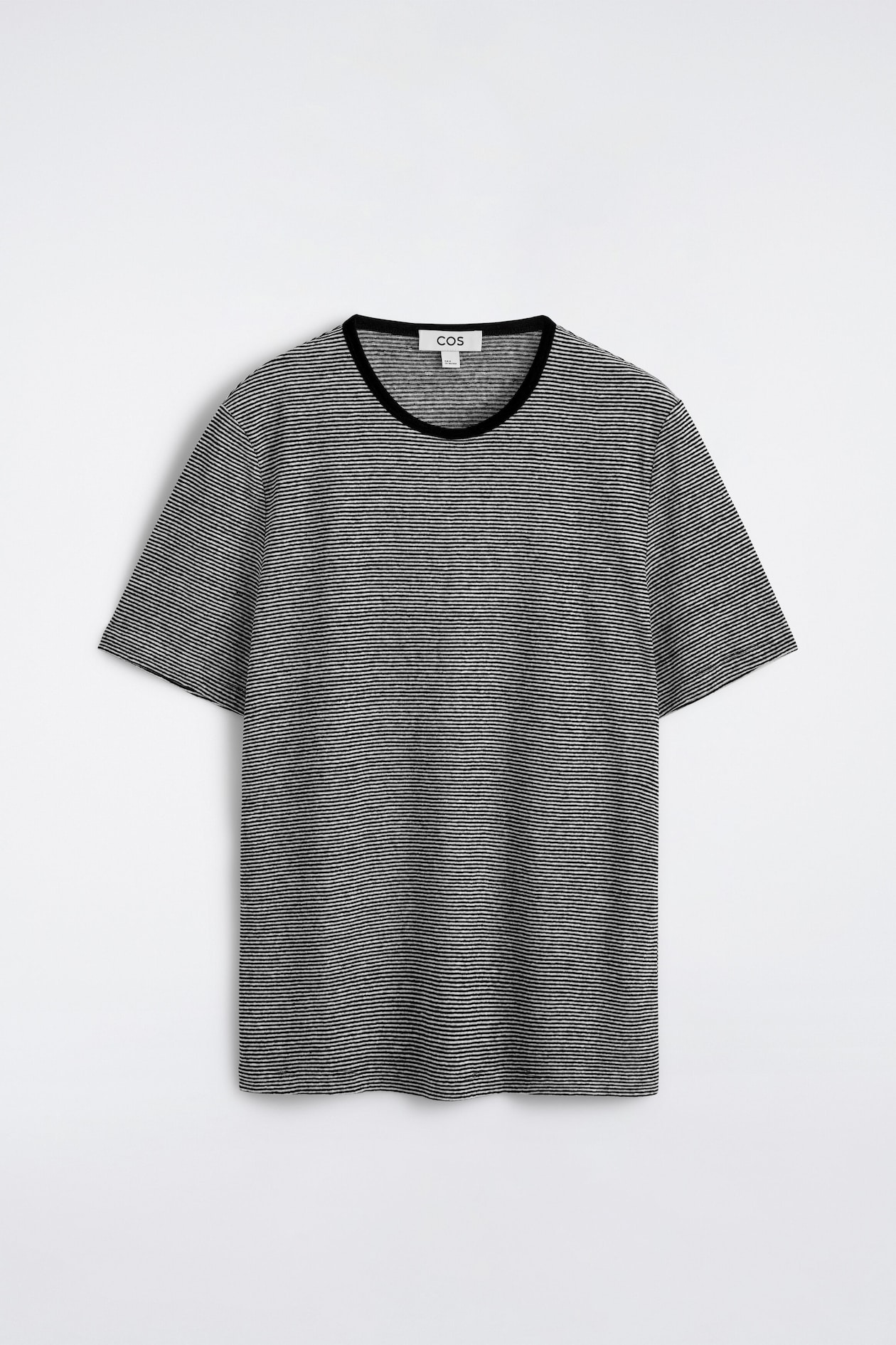 T-SHIRT AUS LEINEN-JERSEY