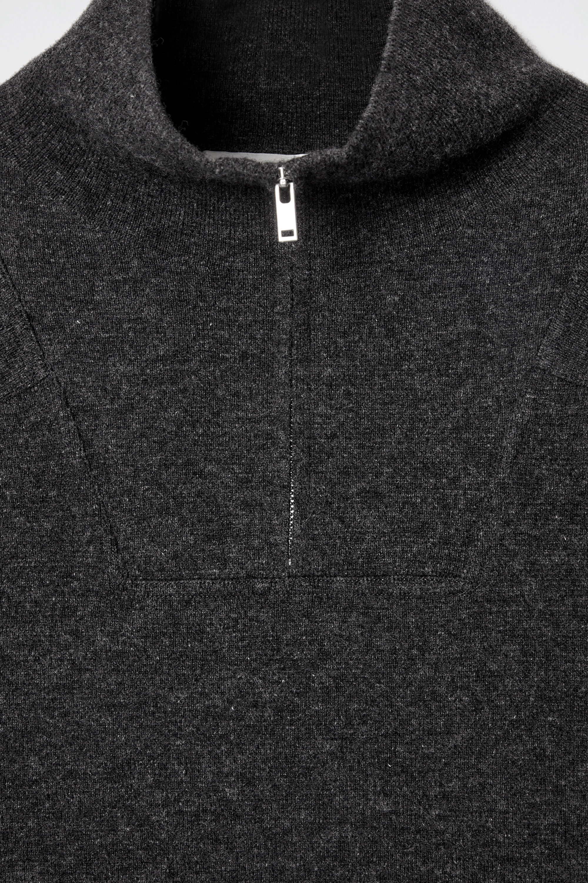【is....0923】Halfbotton Wool Pullover Smartwool Texture Half Zip Sweater Mens | Christy Sports