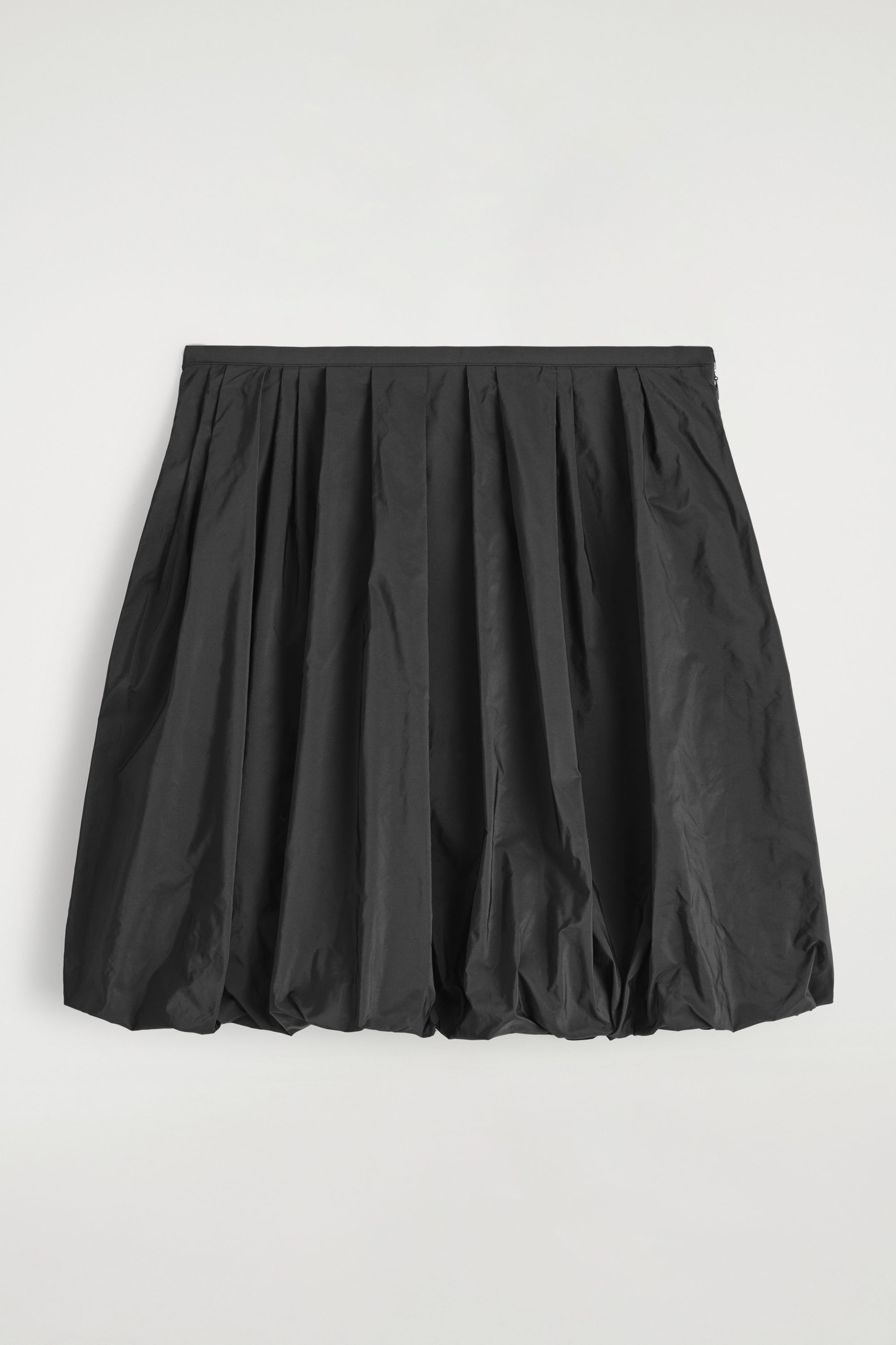 BUBBLE-HEM MINI SKIRT