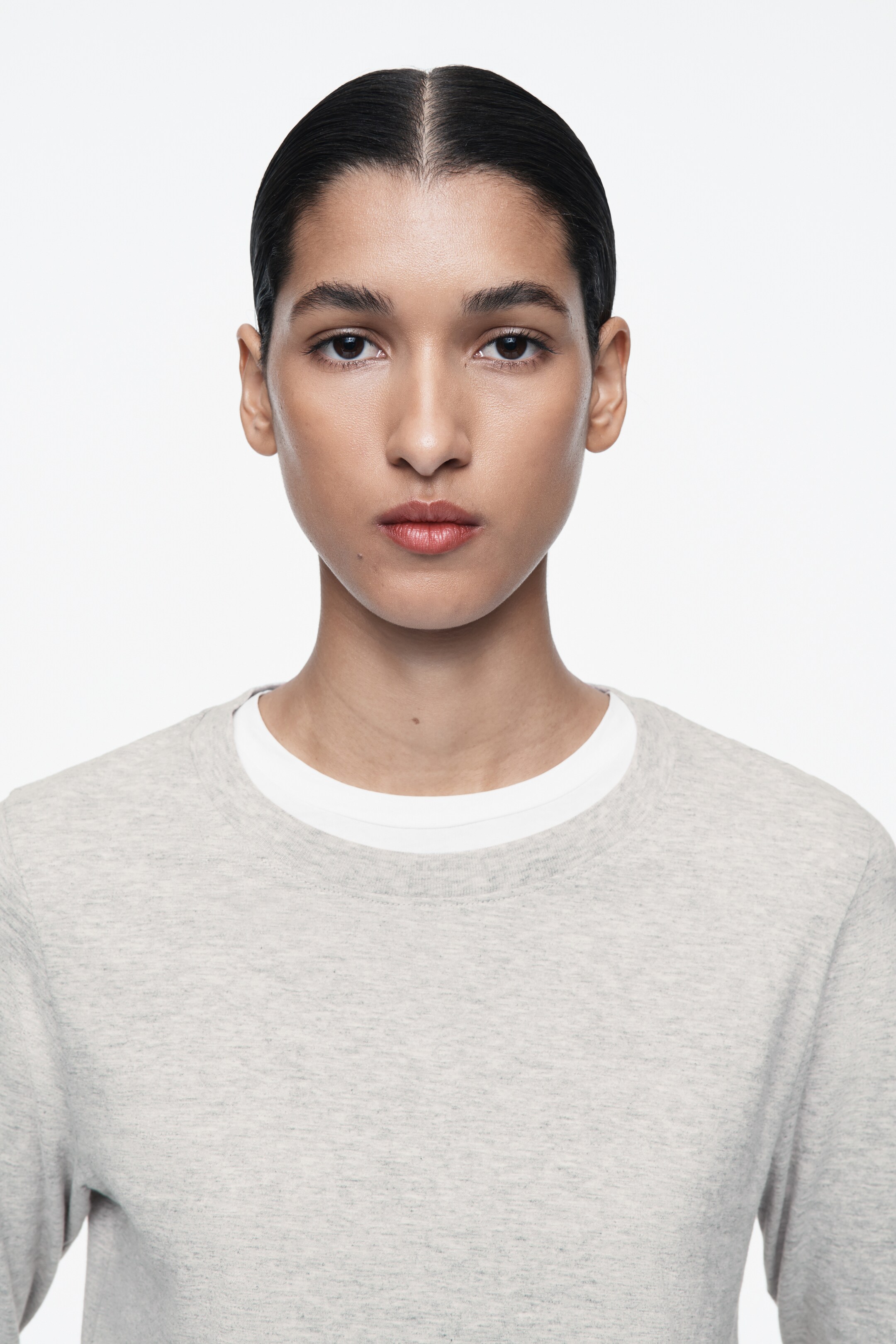 Agrandir l'image: T-SHIRT 24/7 À MANCHES LONGUES - GRIS CLAIR - FEMME | H&M FR 6