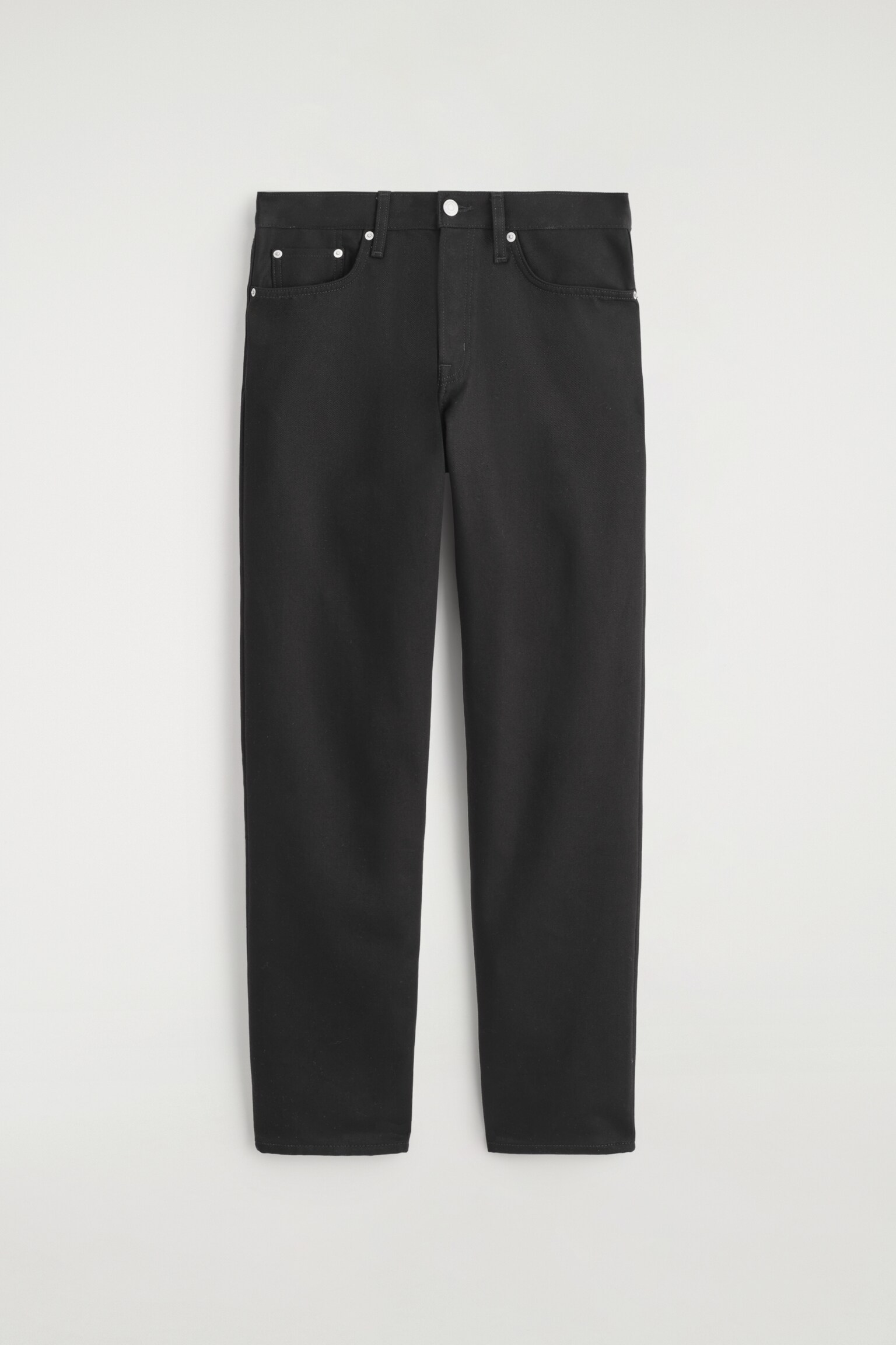 SIGNATURE JEANS MIT GERADEM BEIN - SCHWARZ/Dunkelblau/SCHWARZE WASCHUNG/Blau - 2