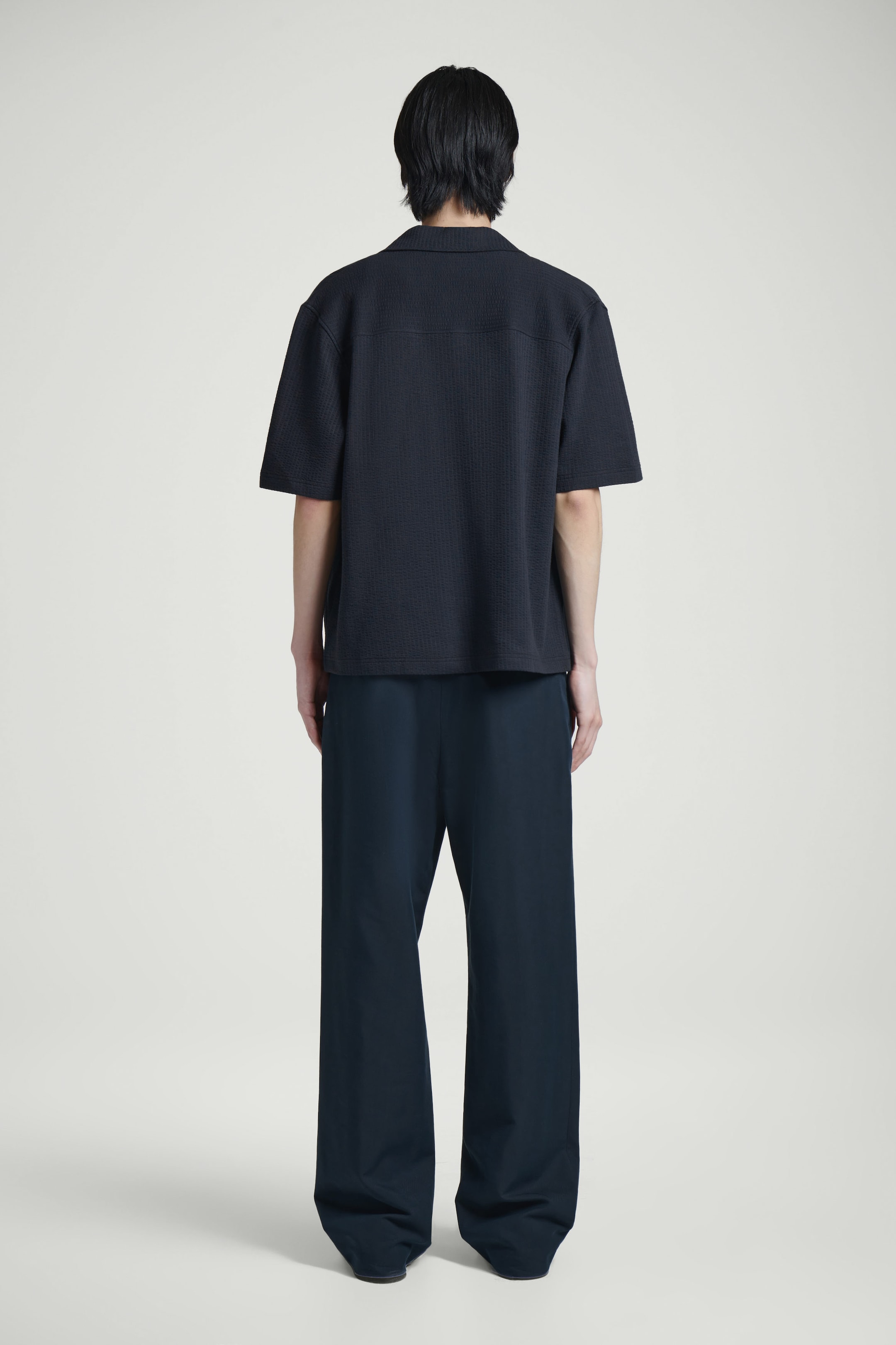 COTTON-SEERSUCKER RESORT SHIRT