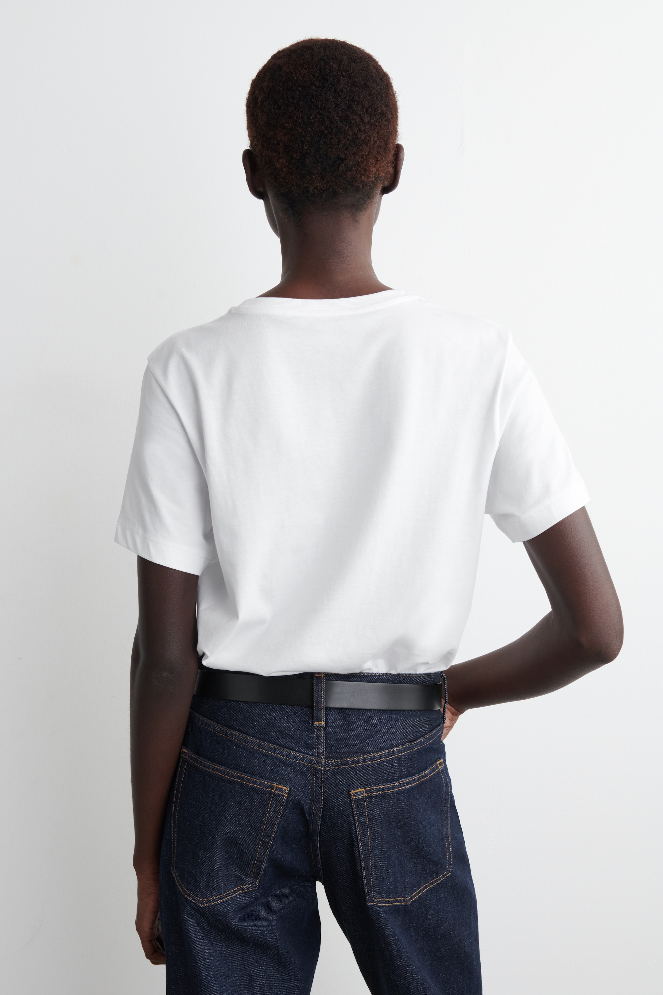 Visualizza immagine più grande: T-SHIRT GIROCOLLO IN COTONE - BIANCO - DONNA | H&M IT 4