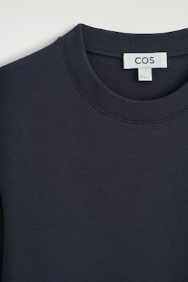 CLEAN CUT LONG-SLEEVED T-SHIRT — NAVY 5