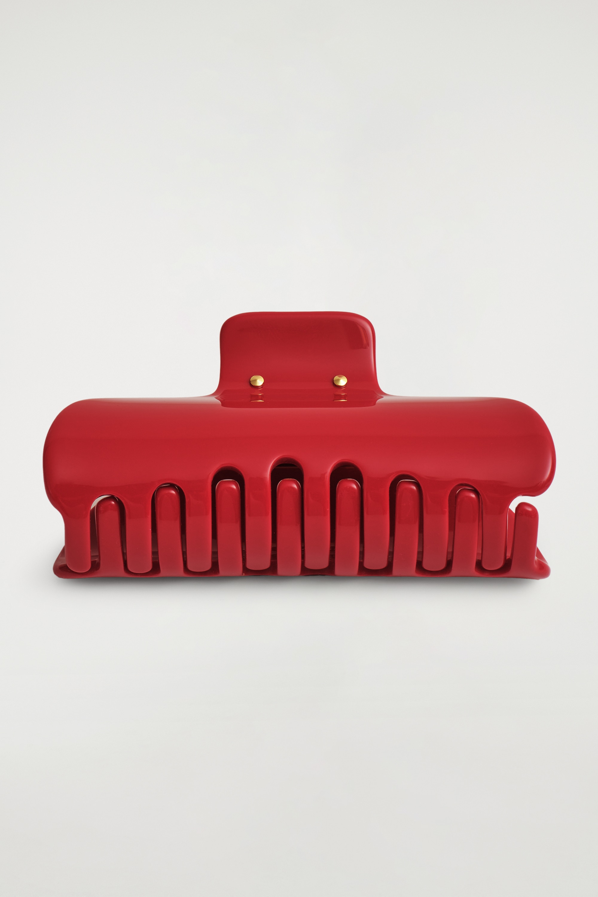 PINCE À CHEVEUX - ROUGE/ÉCAILLE