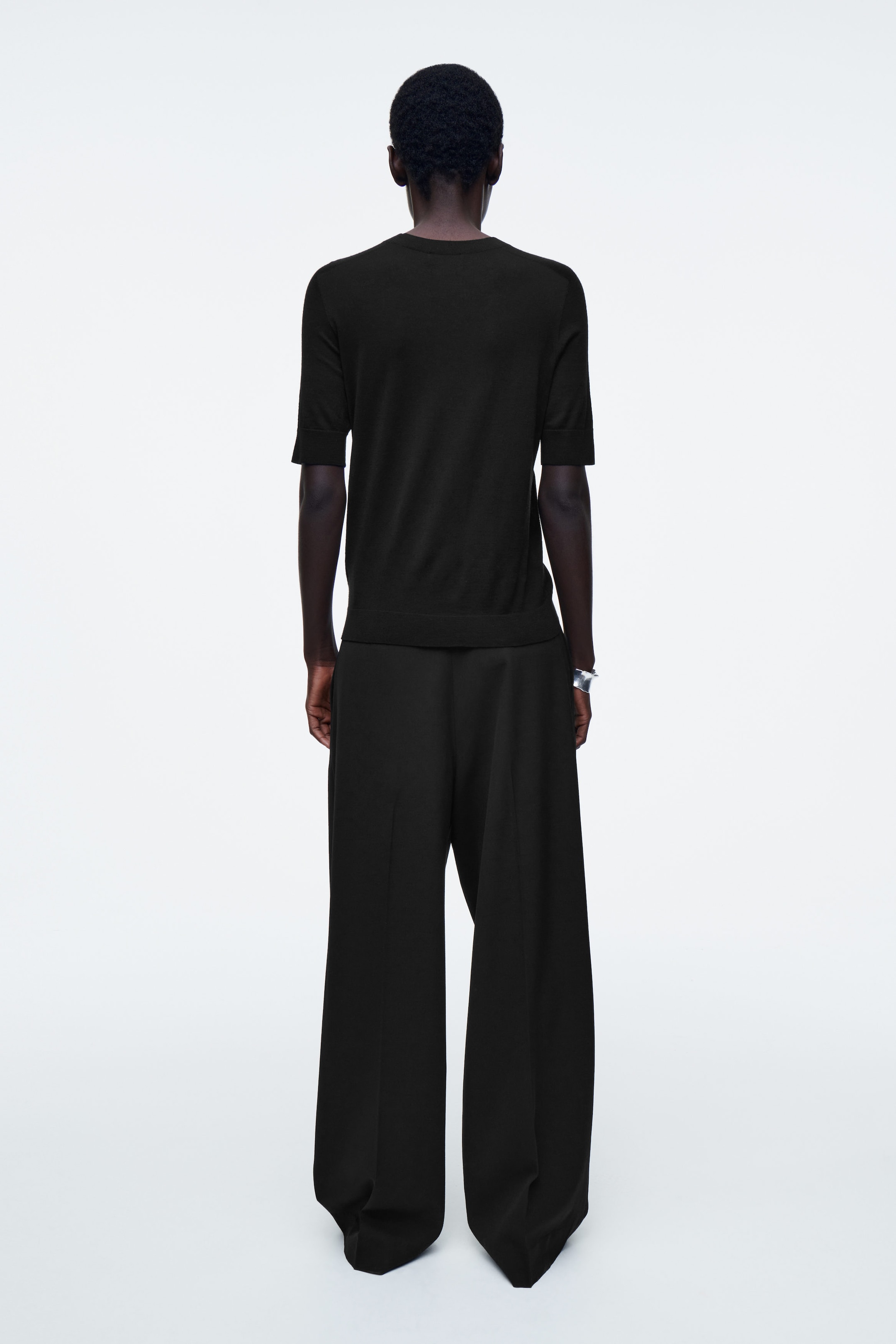T-SHIRT SLIM EN LAINE MÉRINOS