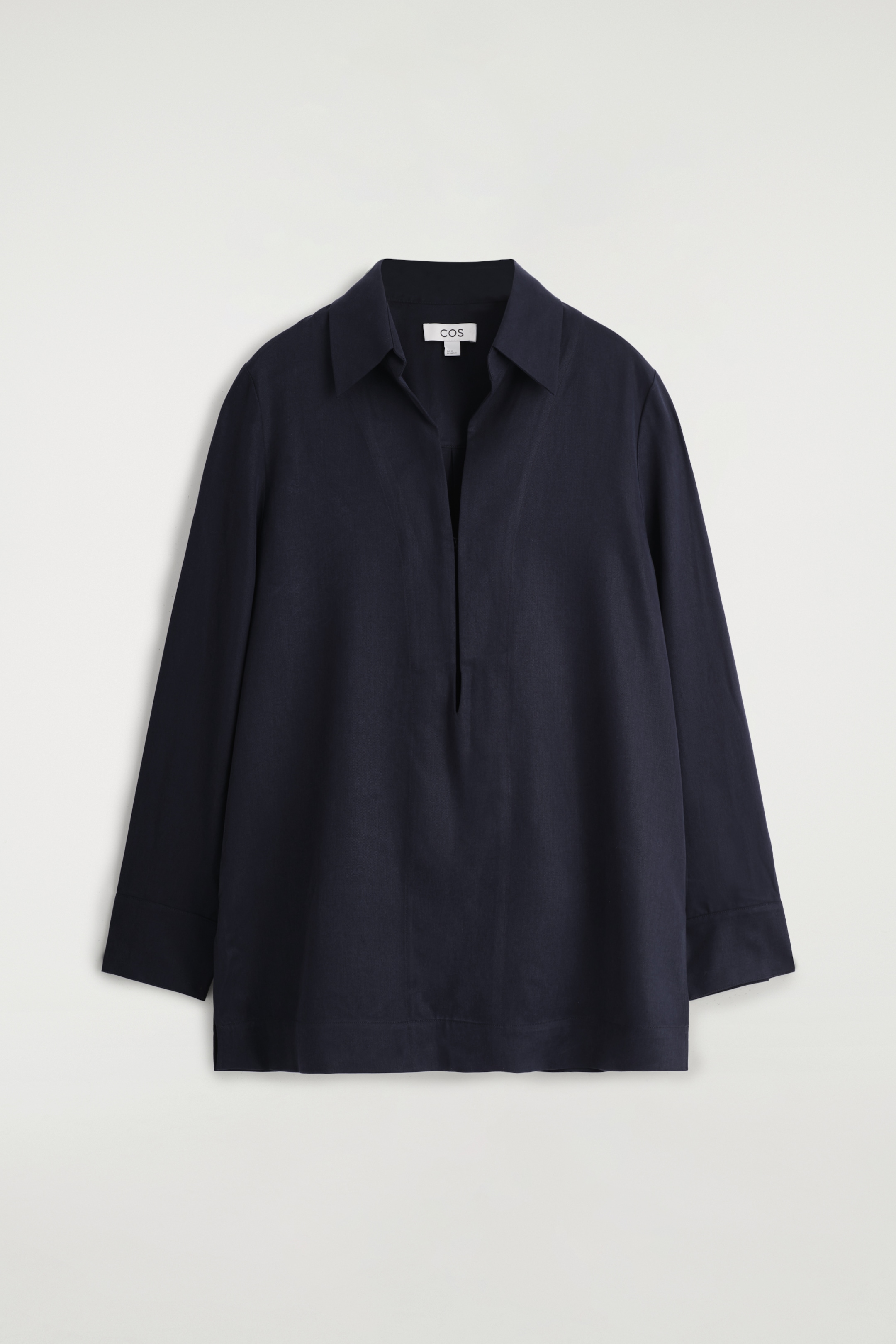 Visualizza immagine più grande: CAMICIA CON COLLETTO APERTO - BLU NAVY - DONNA | H&M IT 6